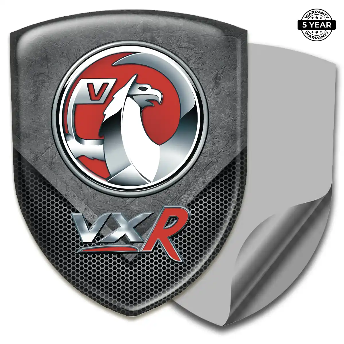 Vauxhall Epoxy Domed Sticker Outer Style