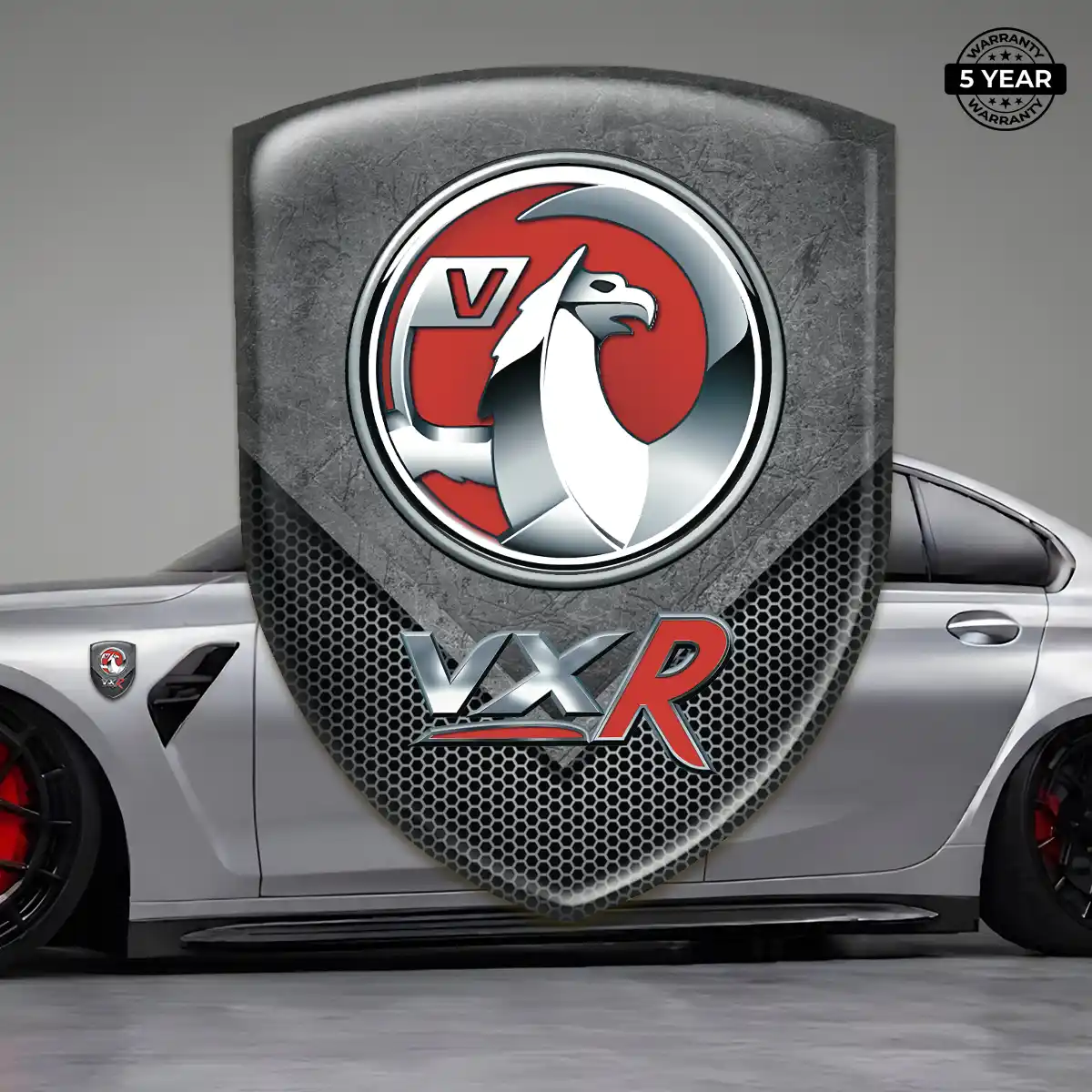 Vauxhall Epoxy Domed Sticker Outer Style