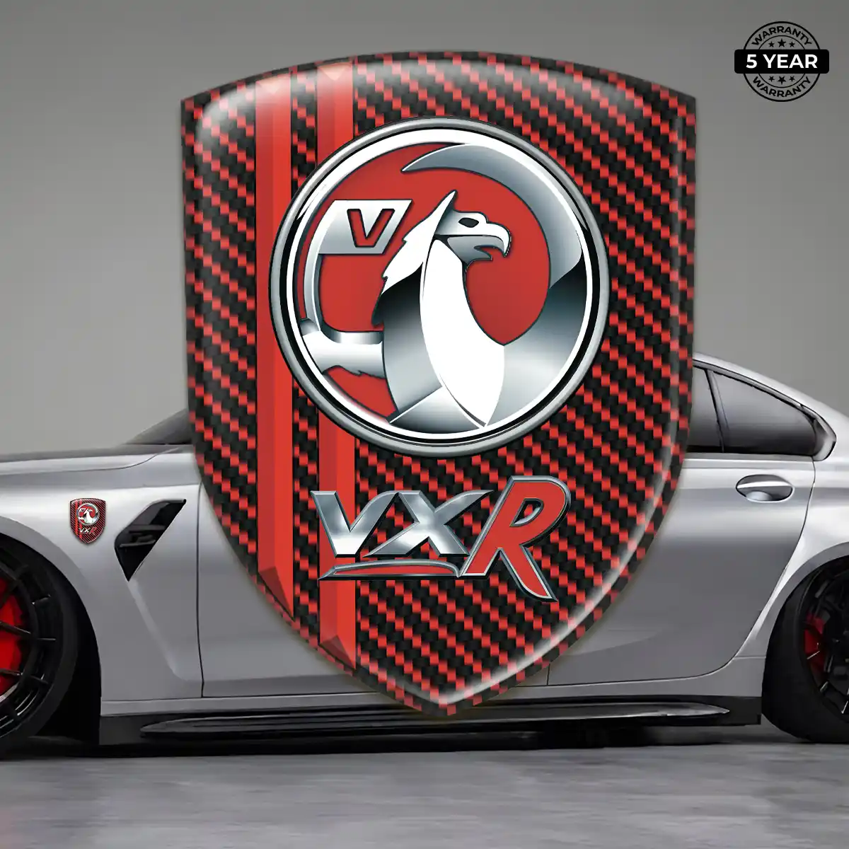 Vauxhall Epoxy Domed Sticker Prime Quality
