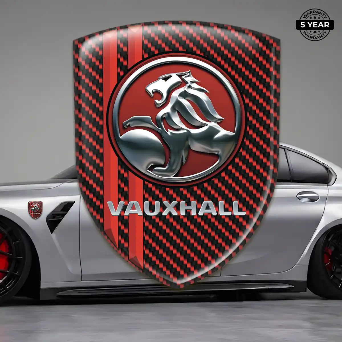 Vauxhall Gel Badge Sticker Exclusive Series