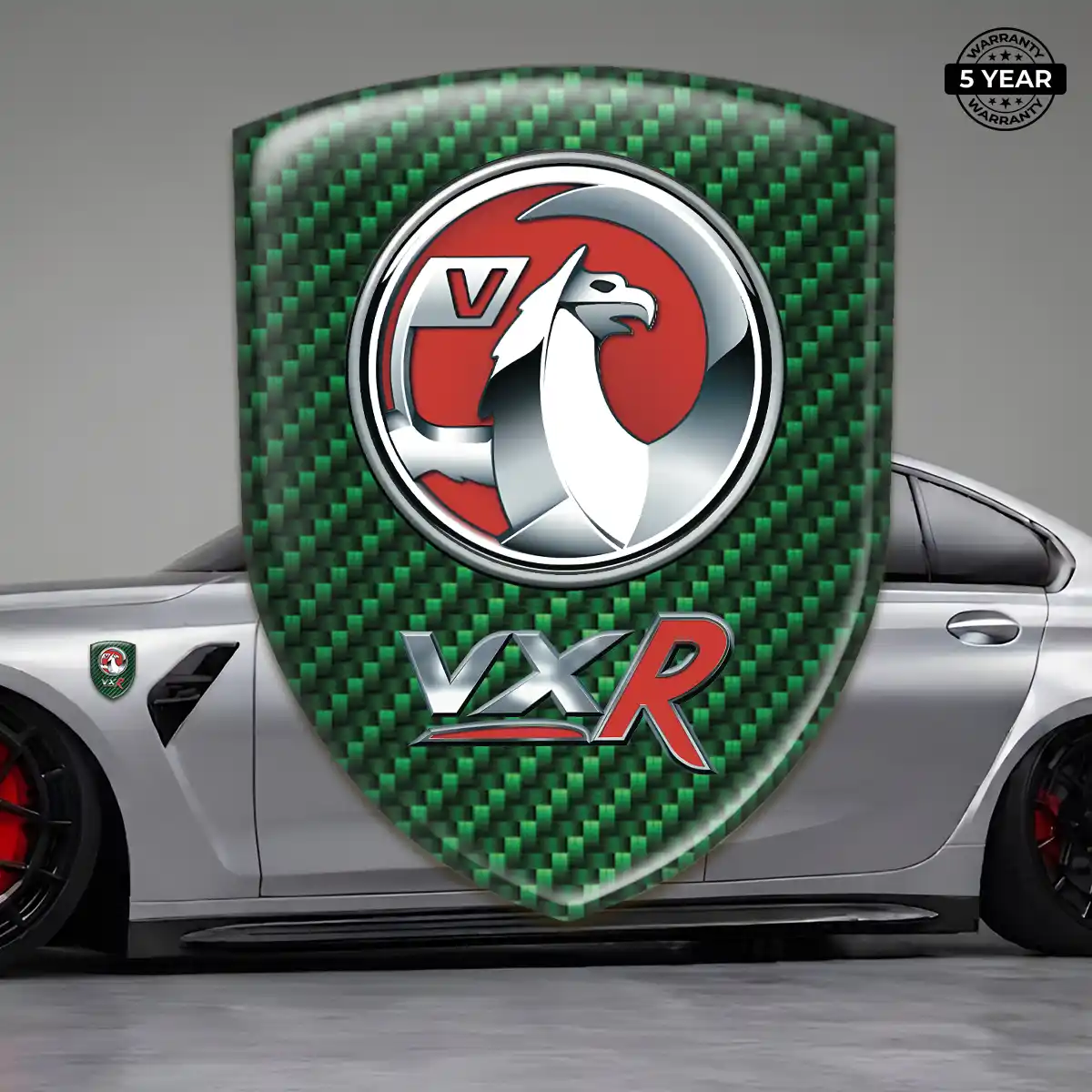 Vauxhall Gel Badge Sticker Interior Elegance