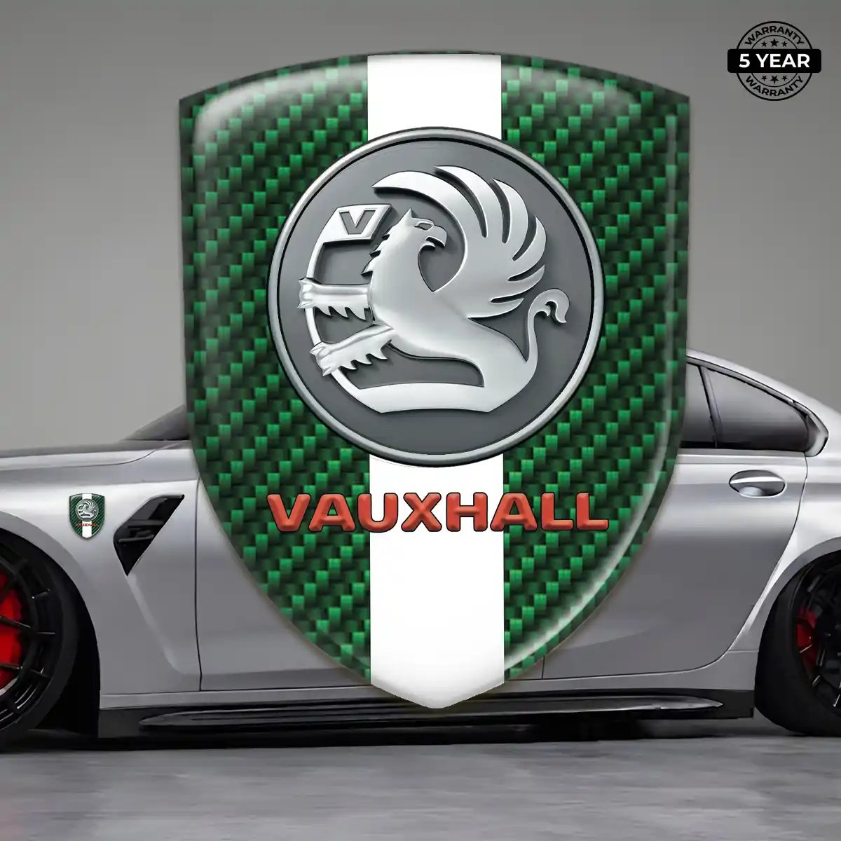 Vauxhall Gel Badge Sticker Opulent Line