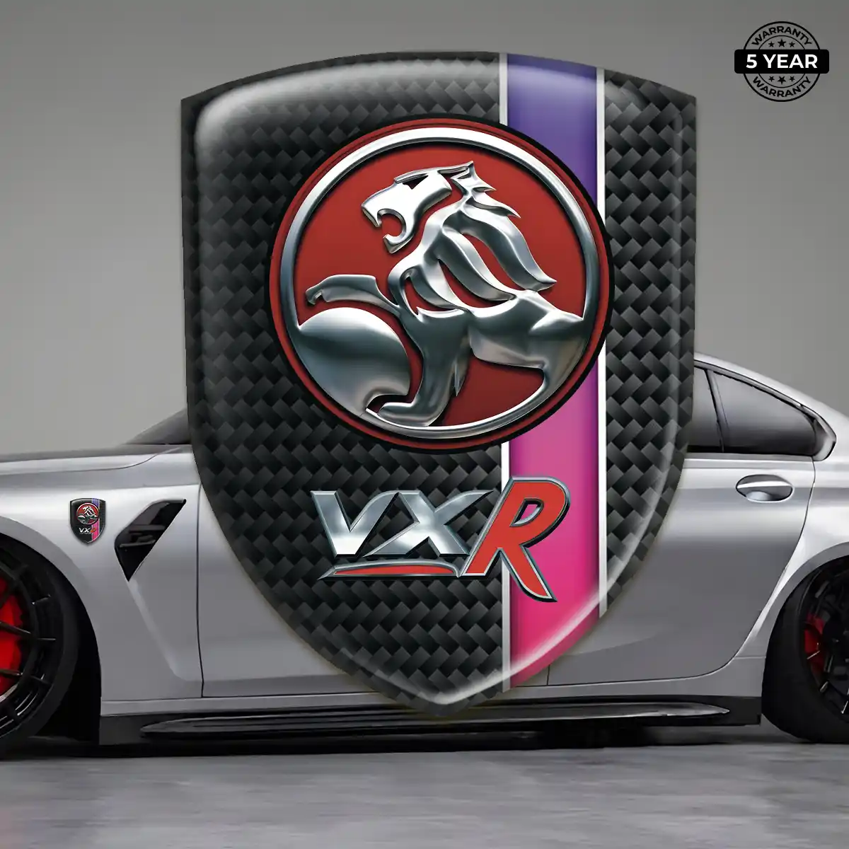 Vauxhall Gel Badge Sticker Refined Design