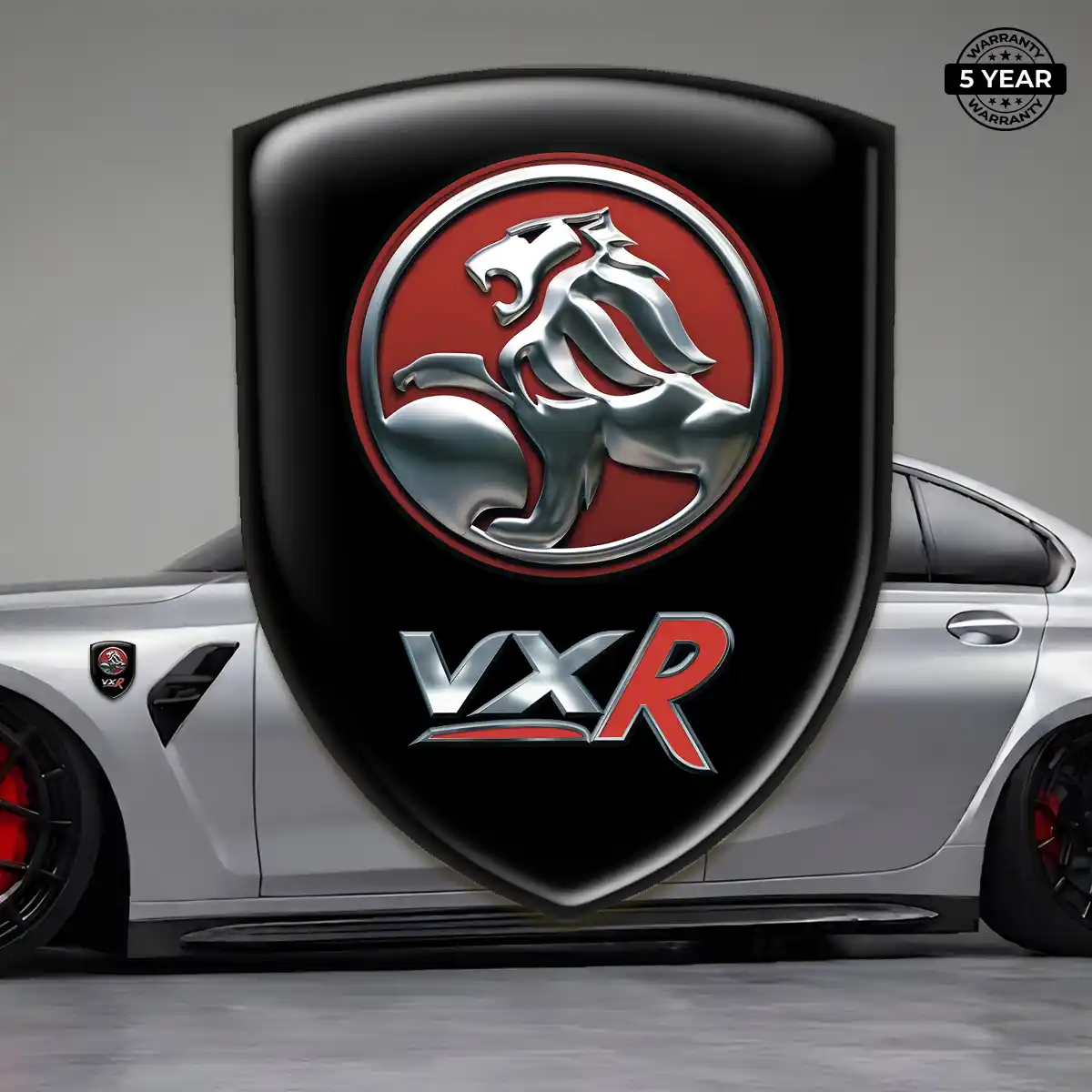 Vauxhall Gel Badge Sticker Resin Luxe