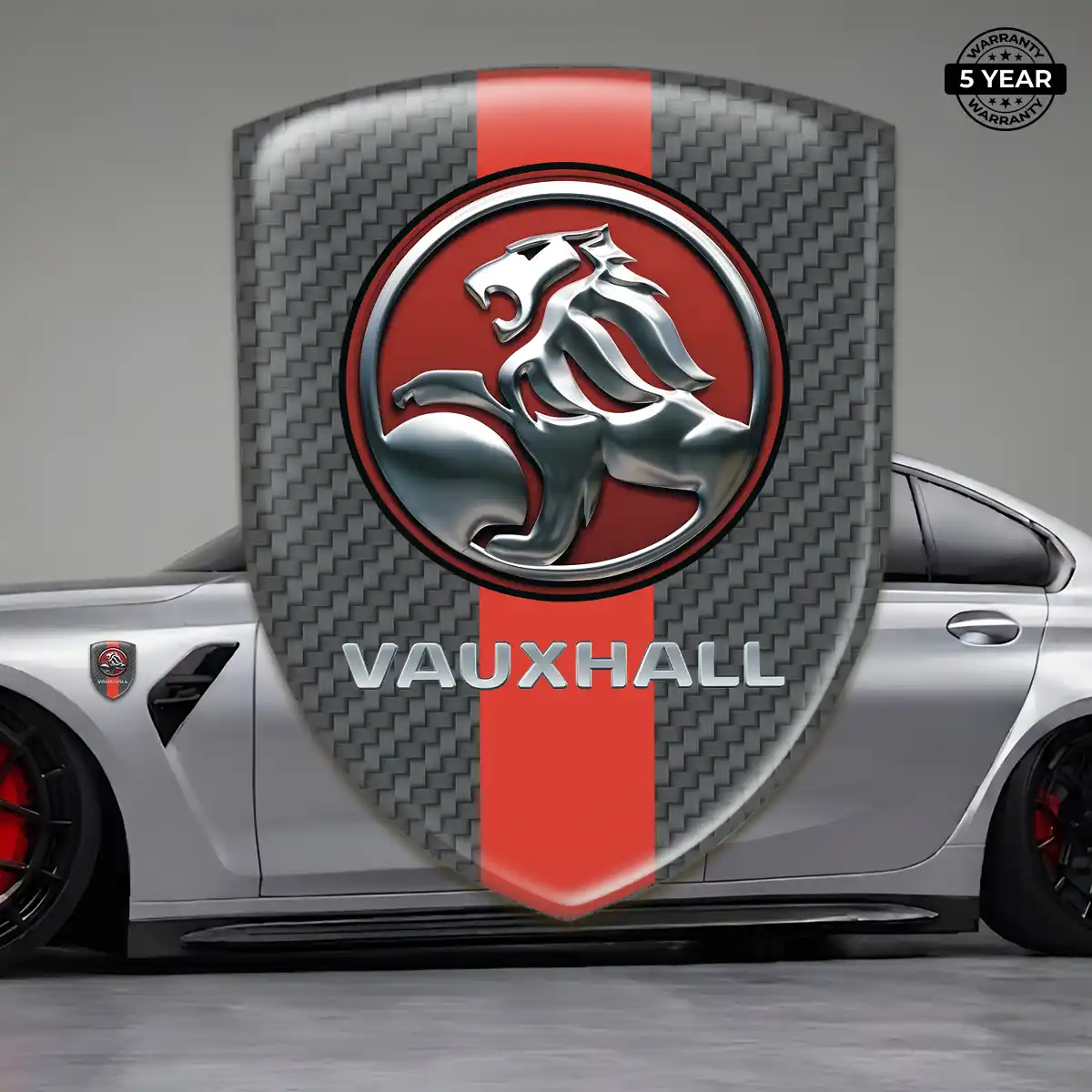Vauxhall Gel Emblem Sticker Elite Edition