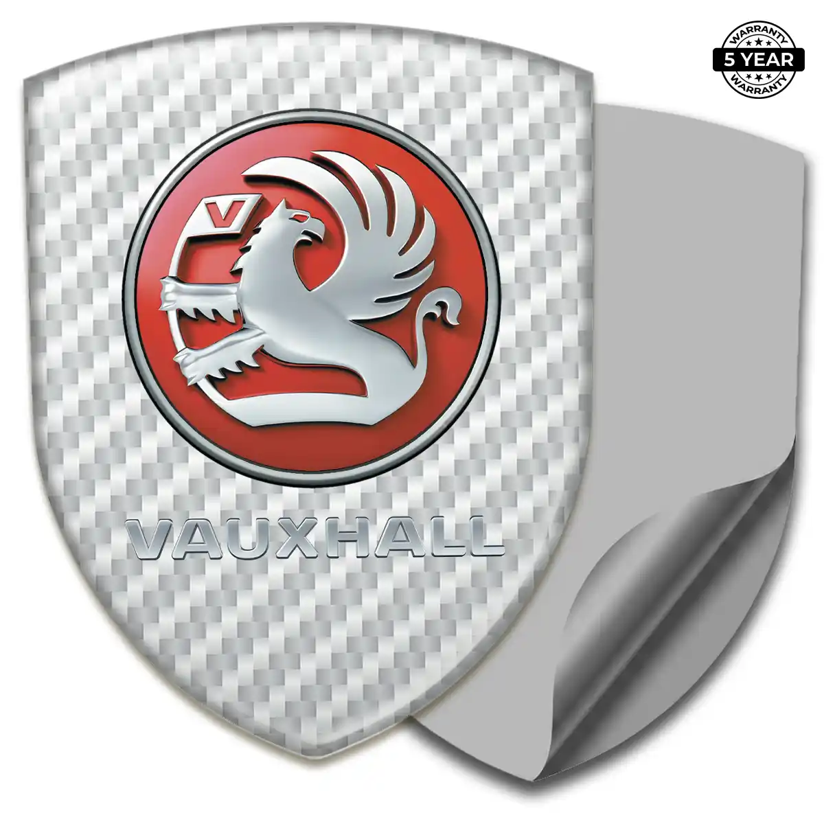 Vauxhall Gel Emblem Sticker Interior Elegance