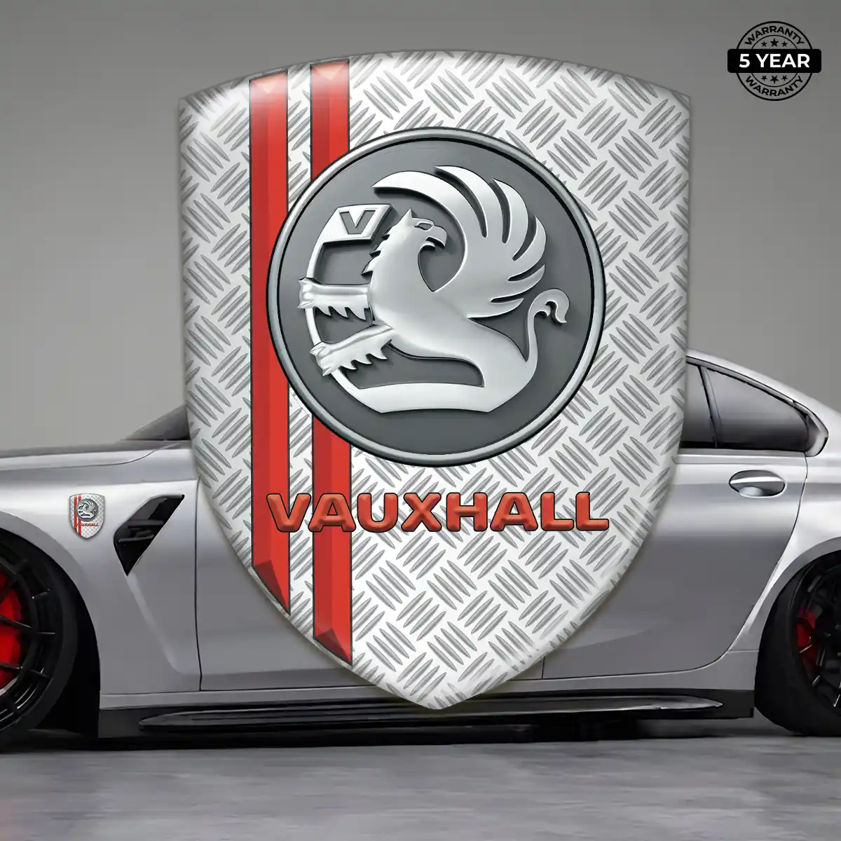 Vauxhall Gel Emblem Sticker Prime Quality
