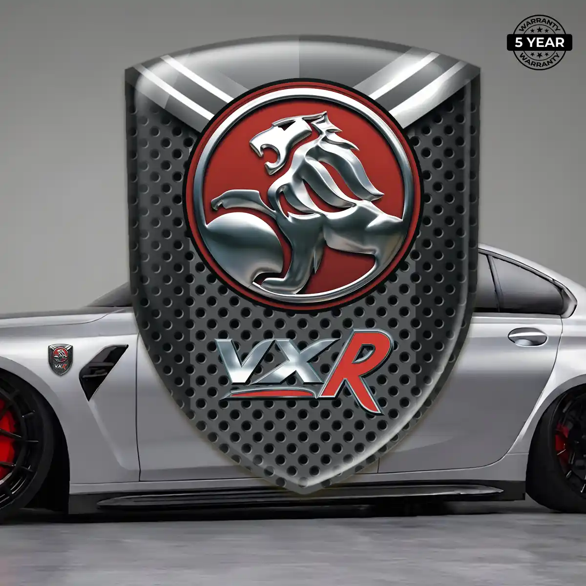 Vauxhall Gel Emblem Sticker Resin Luxe