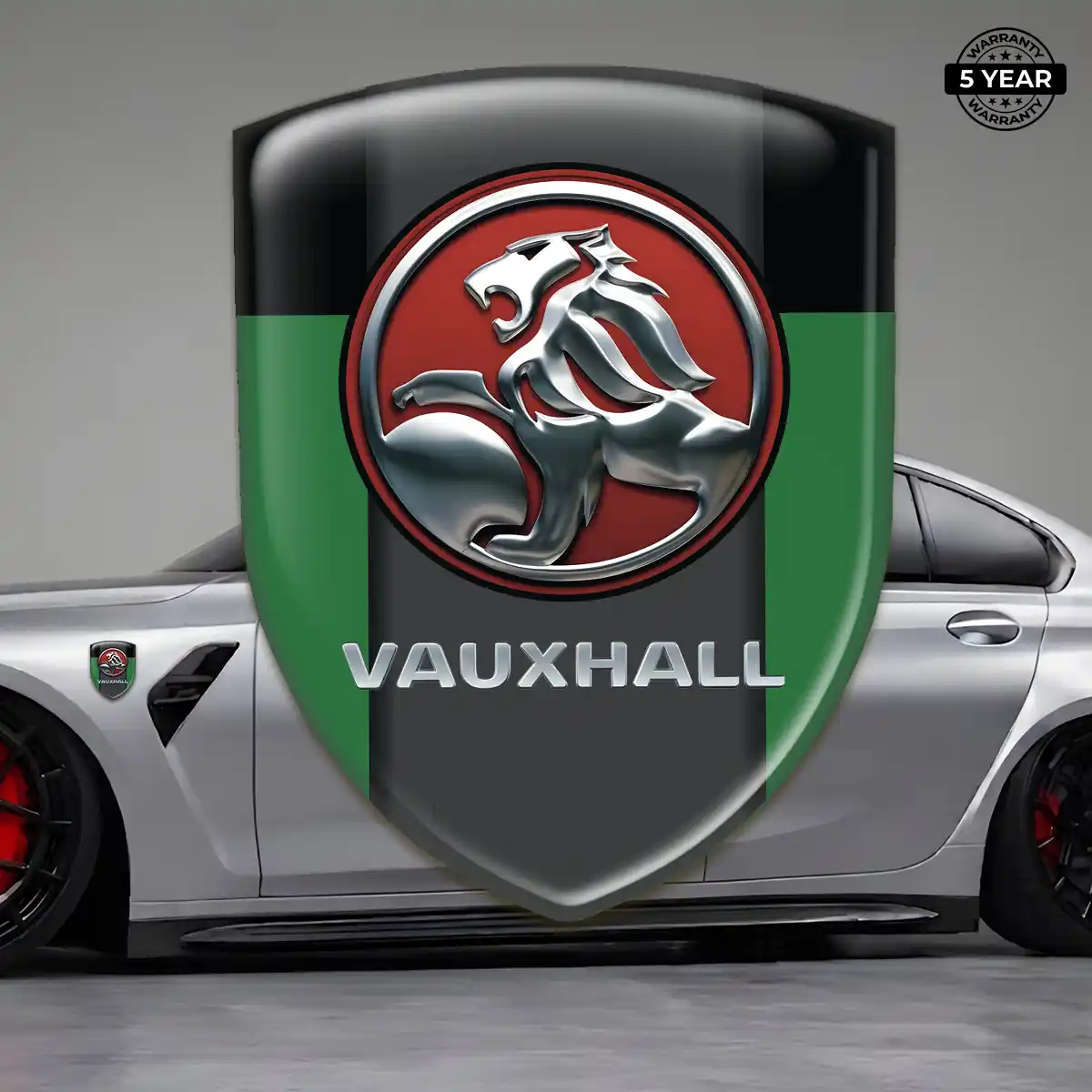 Vauxhall Gel Emblem Sticker Signature Grade
