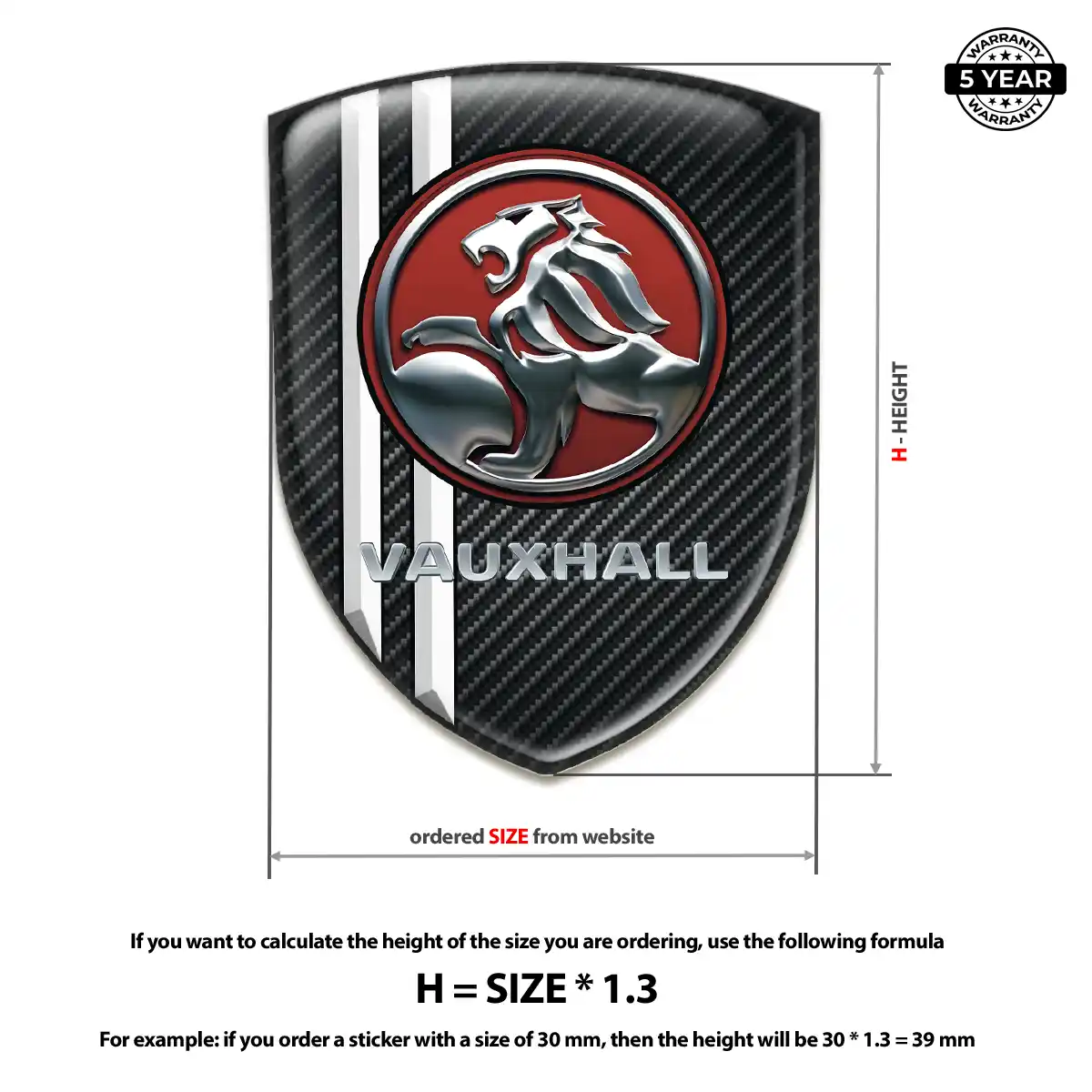Vauxhall Logo Badge Interior Elegance