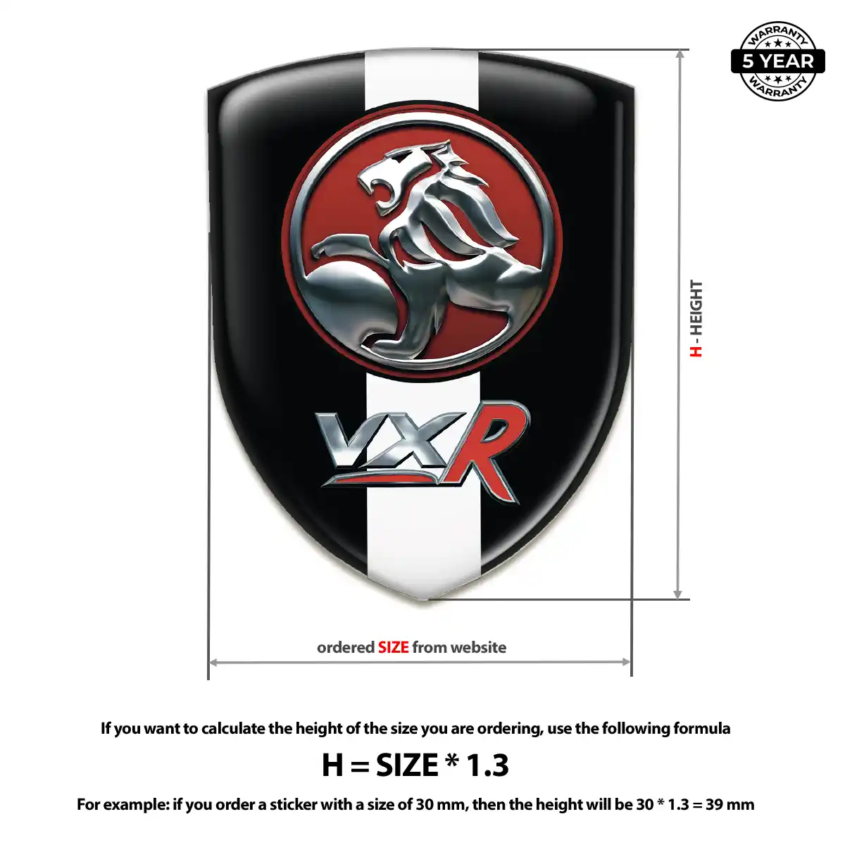 Vauxhall Logo Badge Prime Quality