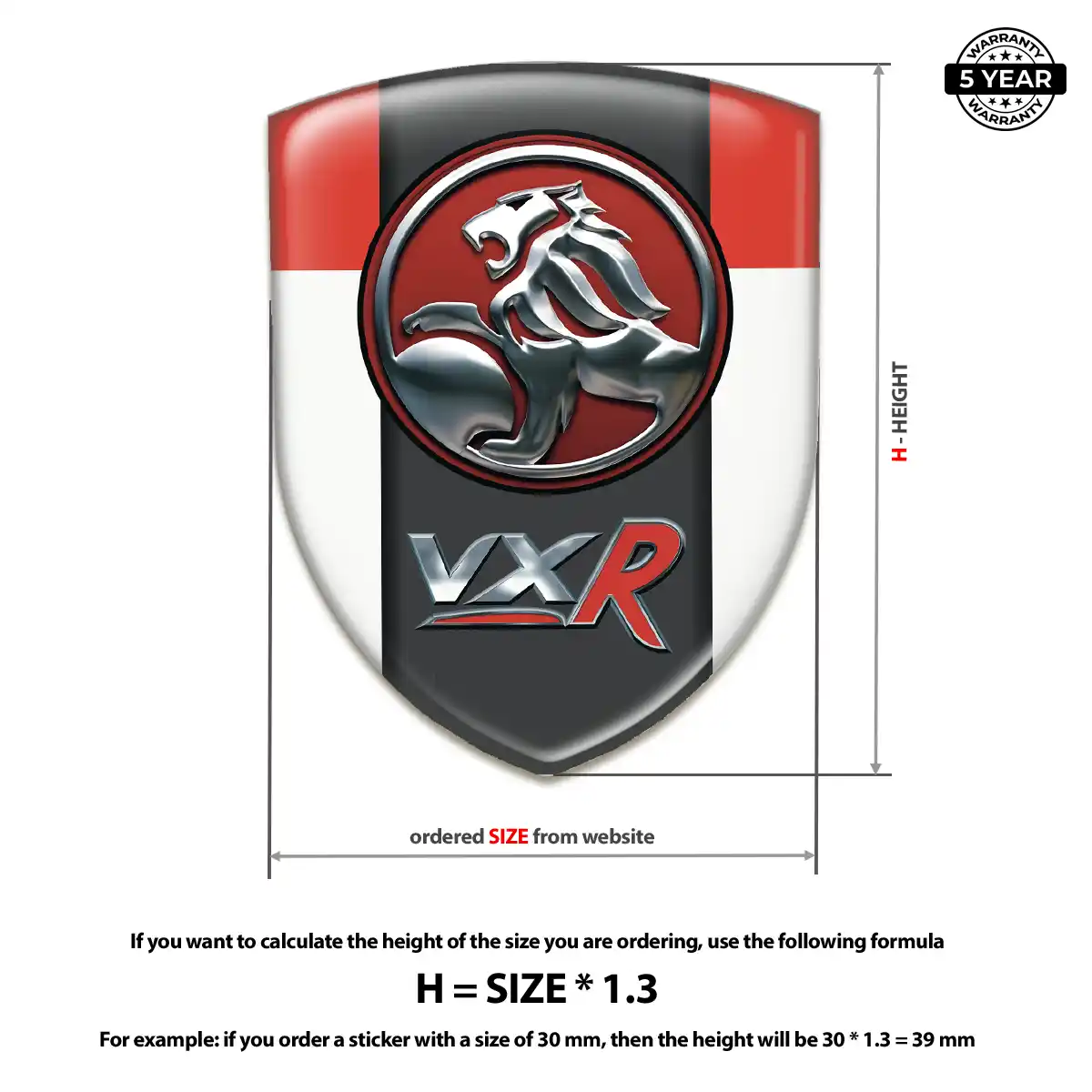 Vauxhall Logo Emblem Exterior Luxe