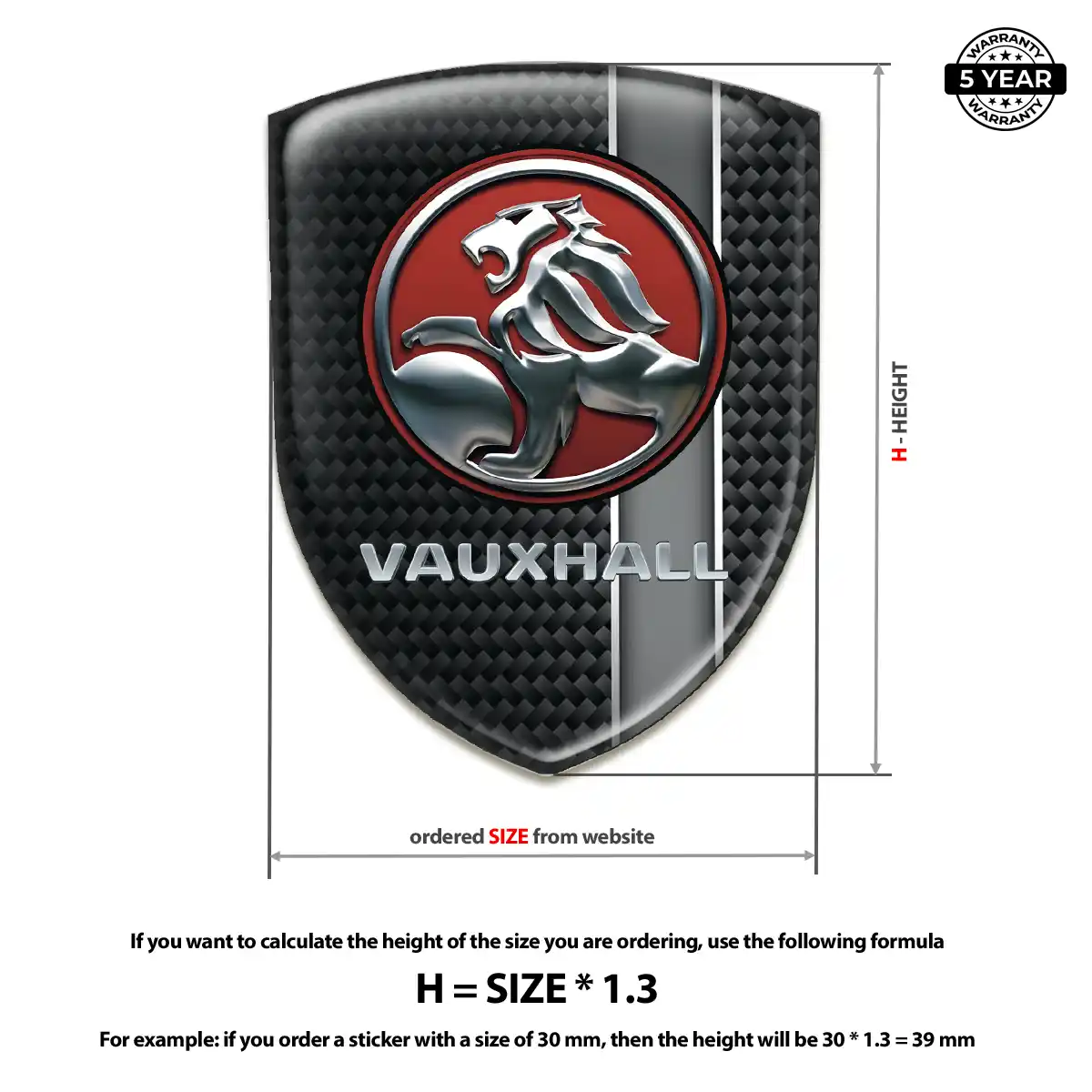 Vauxhall Logo Emblem Noble Edition