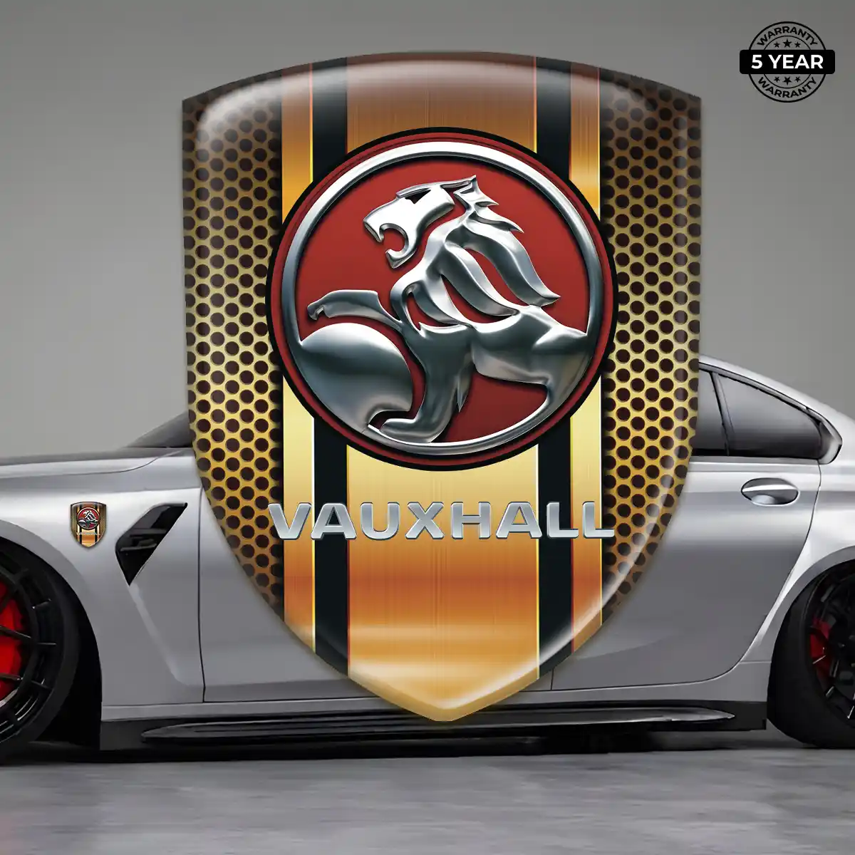 Vauxhall Logo Emblem Resin Luxe