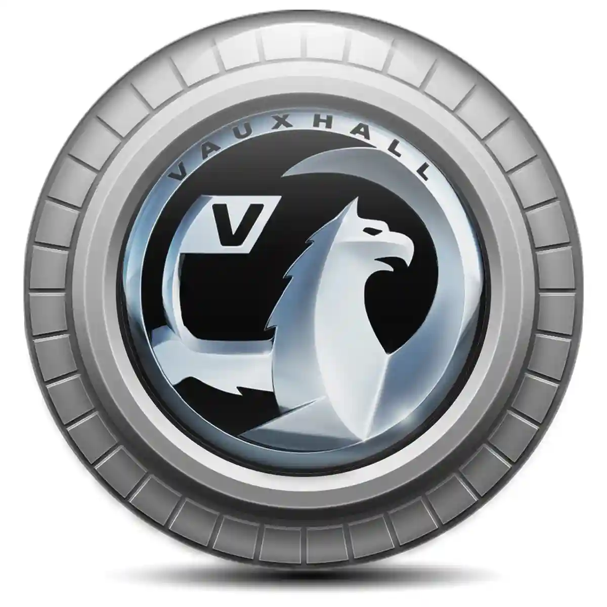Vauxhall Logo Emblem Self-Adhesive Elite Finish