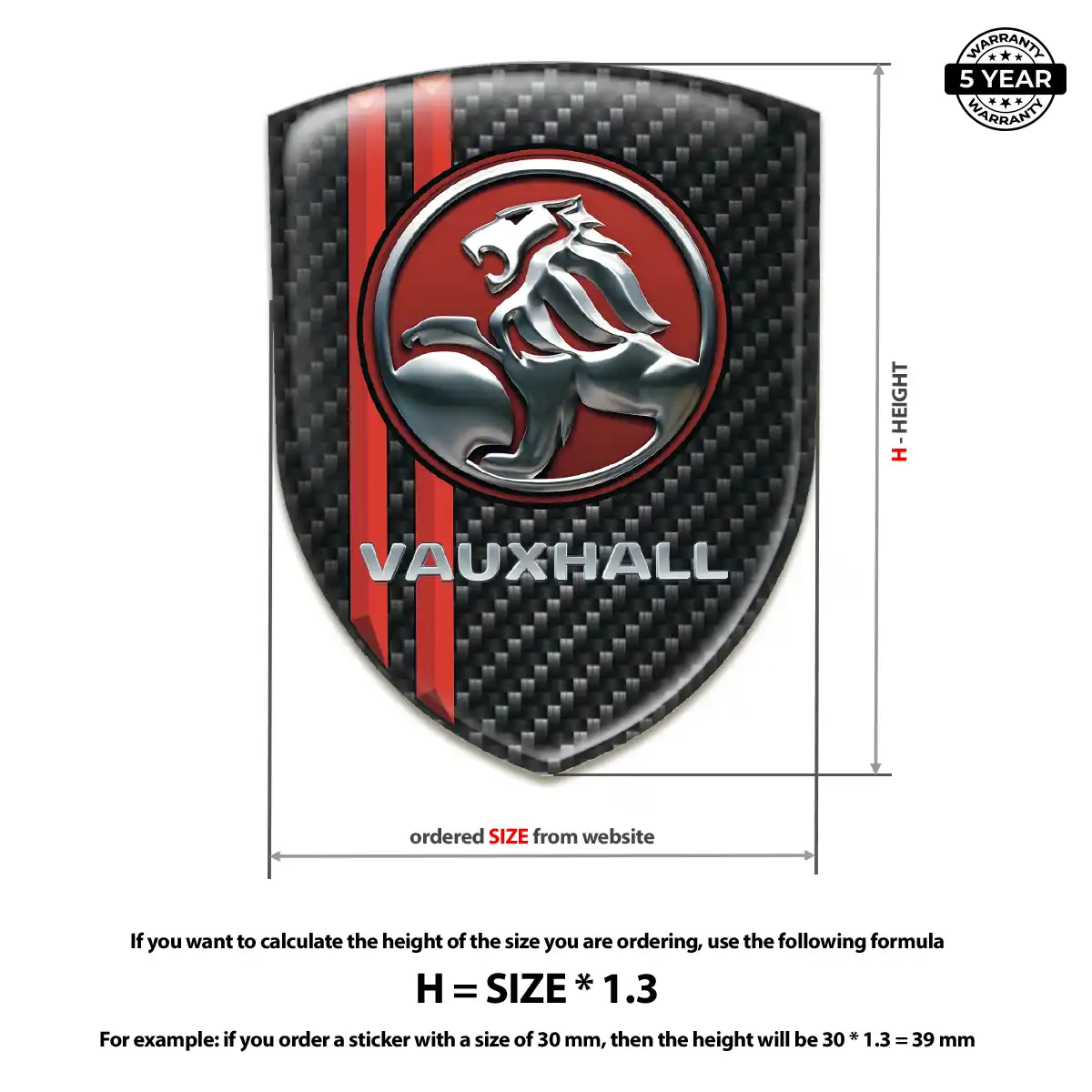 Vauxhall Logo Emblem Signature Grade