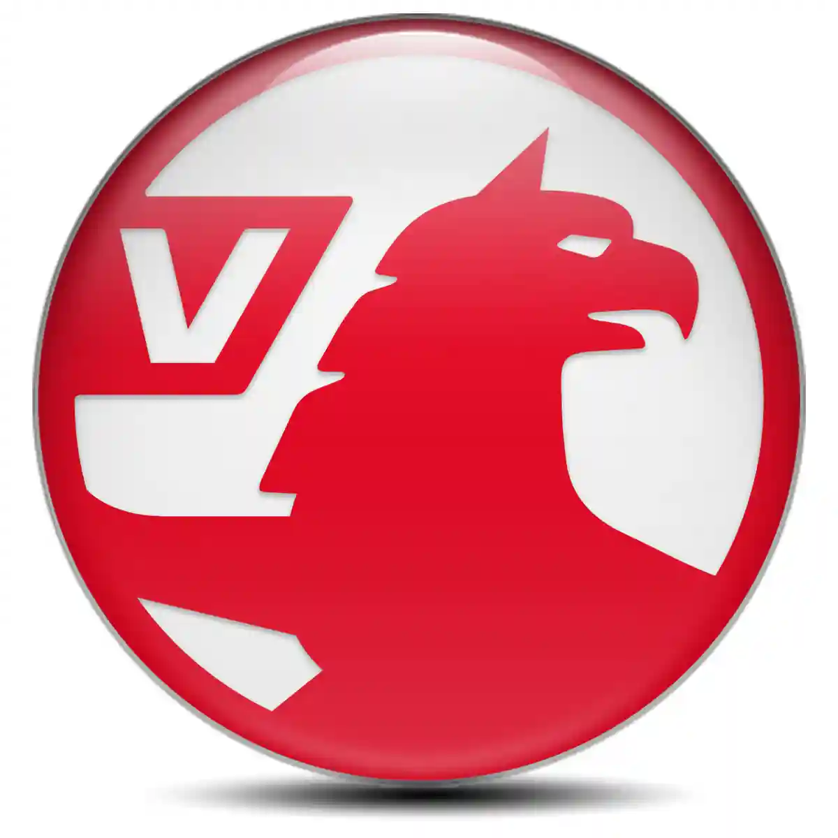 Vauxhall Logo Silicone Badge Self-Adhesive Elite Finish