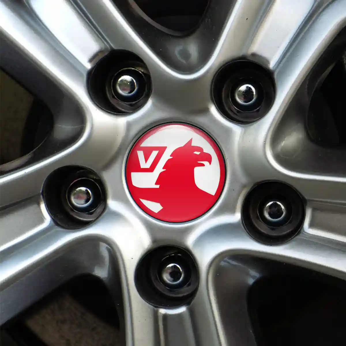 Vauxhall Logo Silicone Badge Self-Adhesive Elite Finish