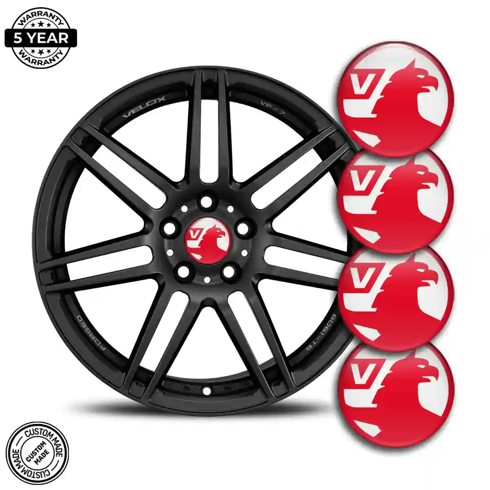 Vauxhall Logo Silicone Badge Self-Adhesive Elite Finish