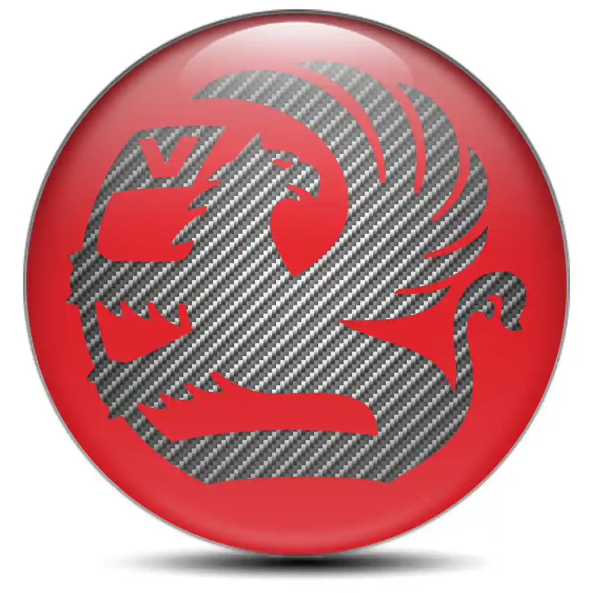Vauxhall Logo Silicone Badge Sleek Style