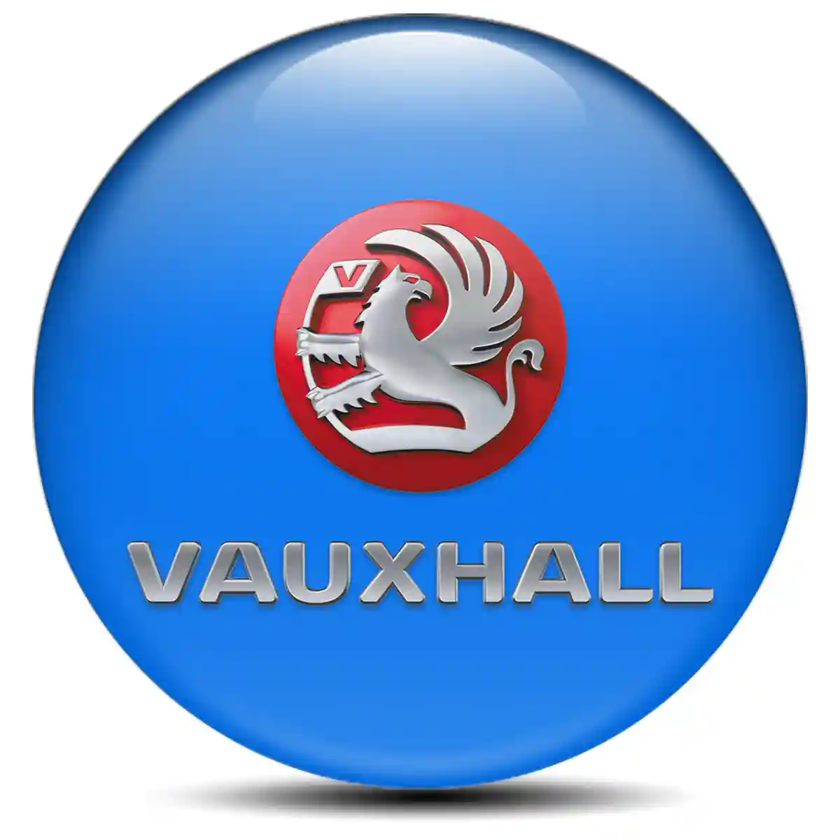 Vauxhall Logo Silicone Sticker Elite Finish