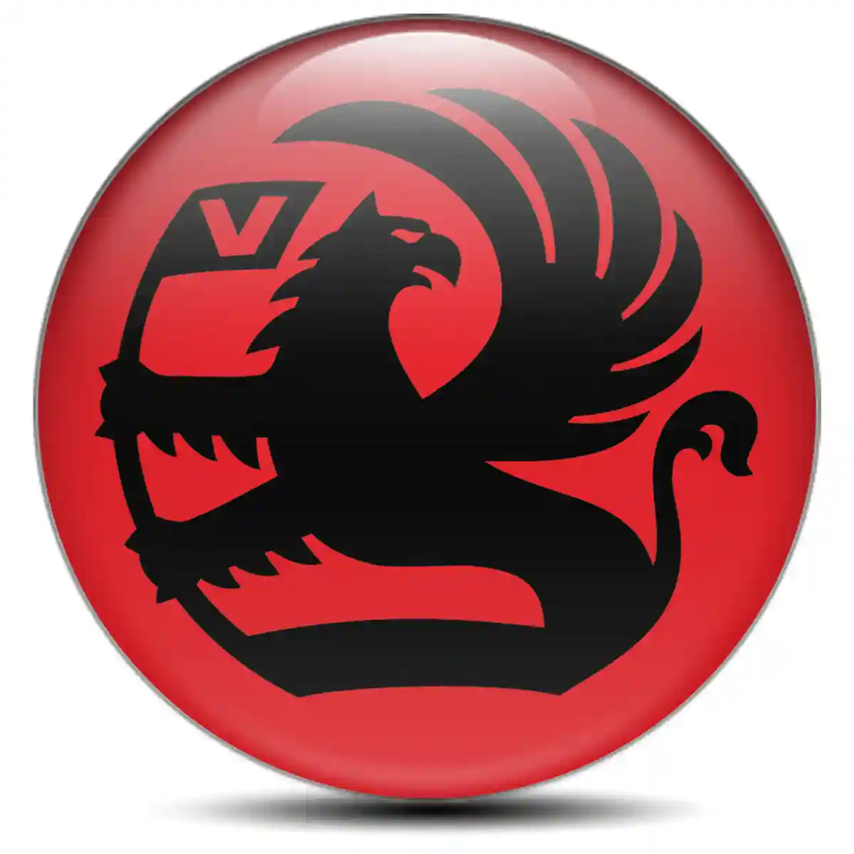 Vauxhall Logo Silicone Sticker Self-Adhesive Elite Finish