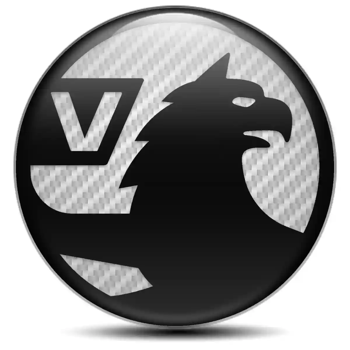 Vauxhall Logo Silicone Sticker Sleek Style