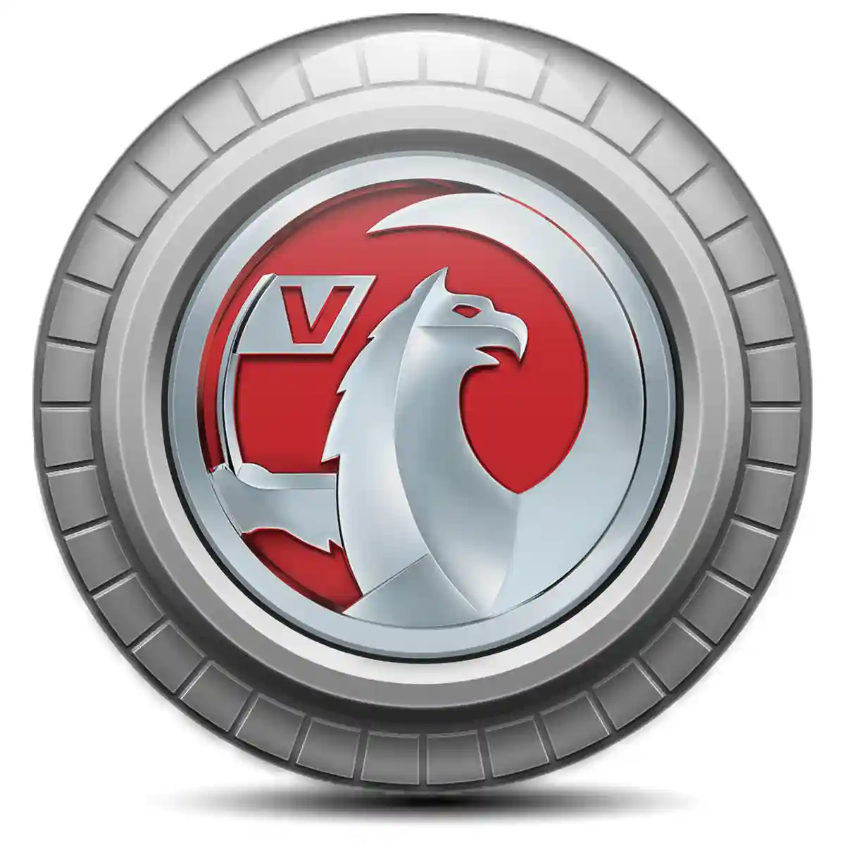 Vauxhall Logo Silicone Sticker Superior Craft
