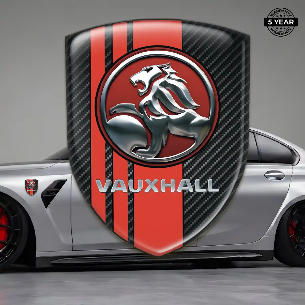 Vauxhall Logo Sticker Interior Elegance