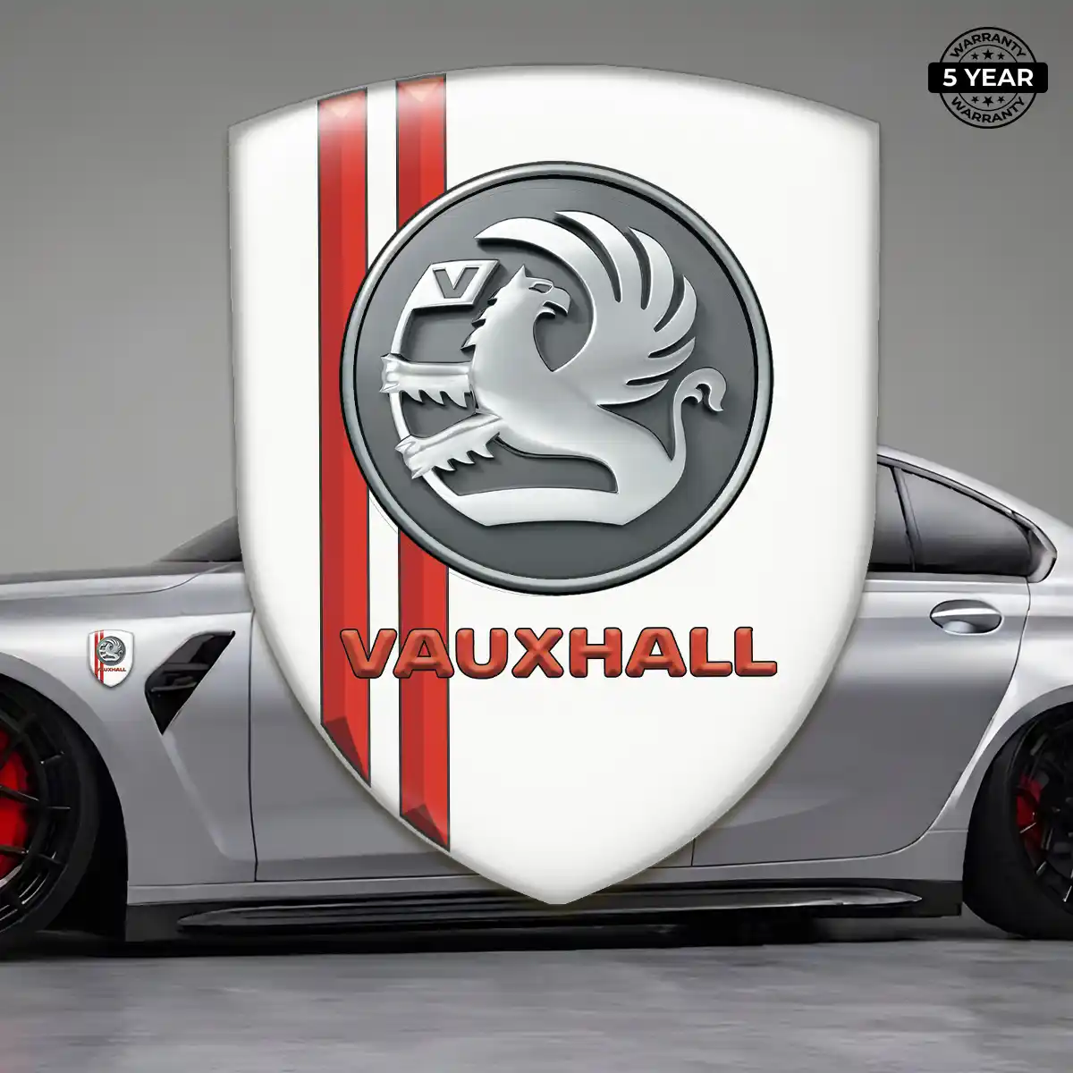 Vauxhall Logo Sticker Opulent Line