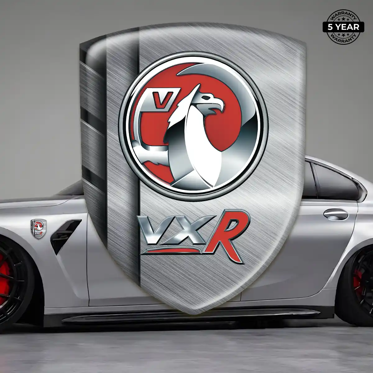 Vauxhall Logo Sticker Premium Dome