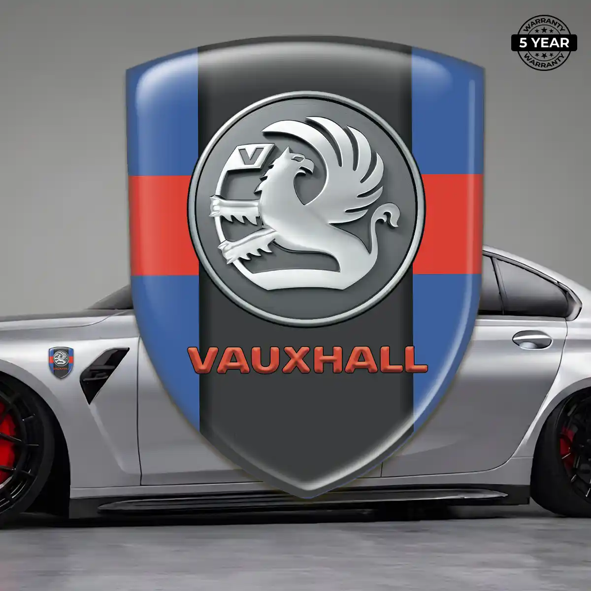 Vauxhall Logo Sticker Resin Elite