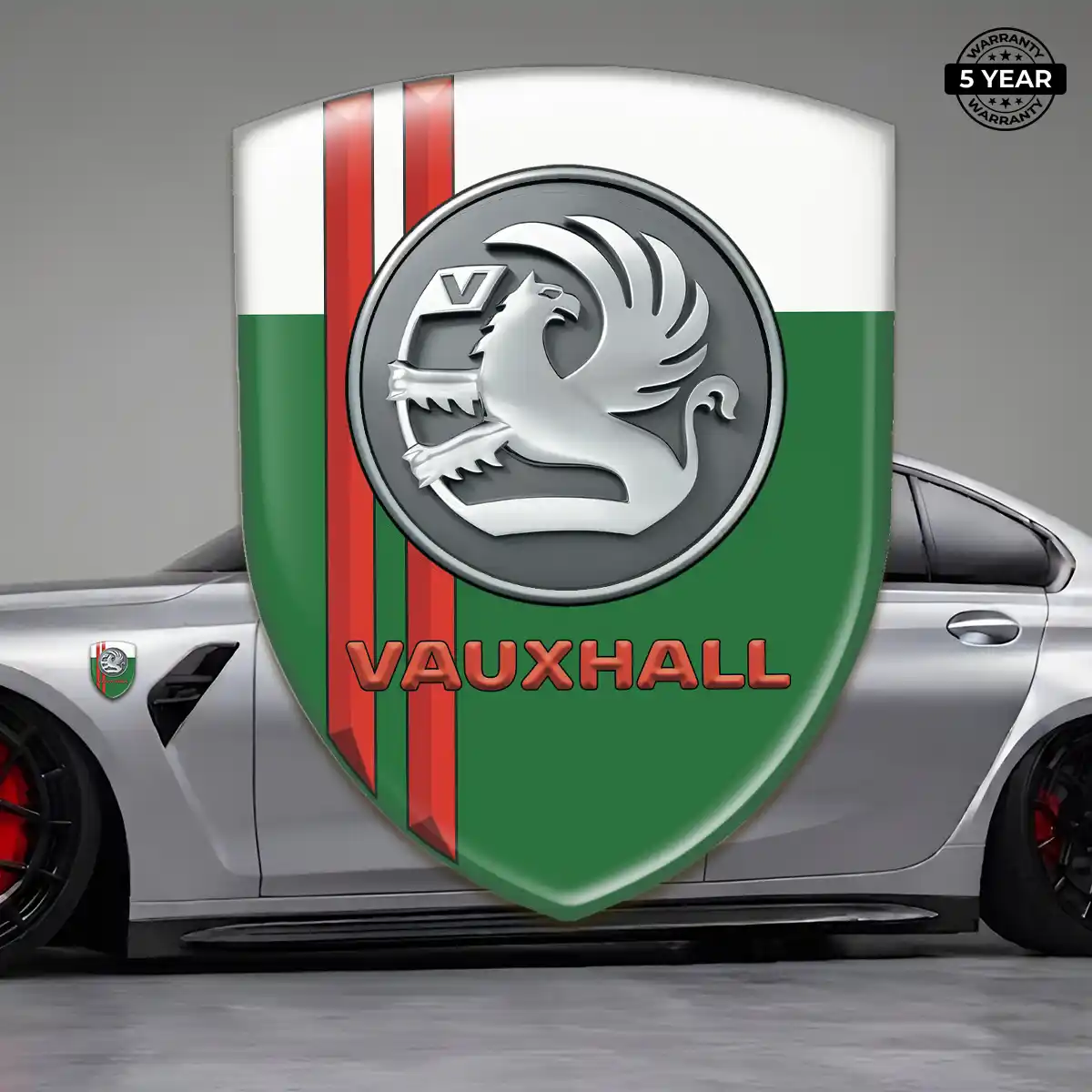 Vauxhall Logo Sticker Resin Luxe