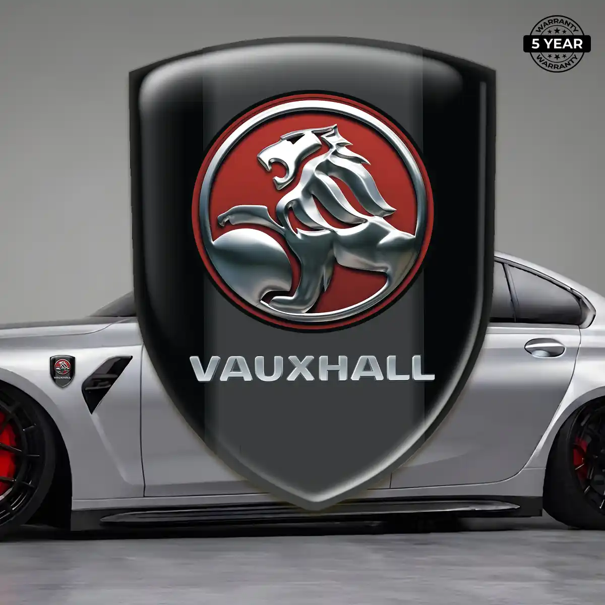 Vauxhall Polyurethane Domed Sticker Deluxe Edition