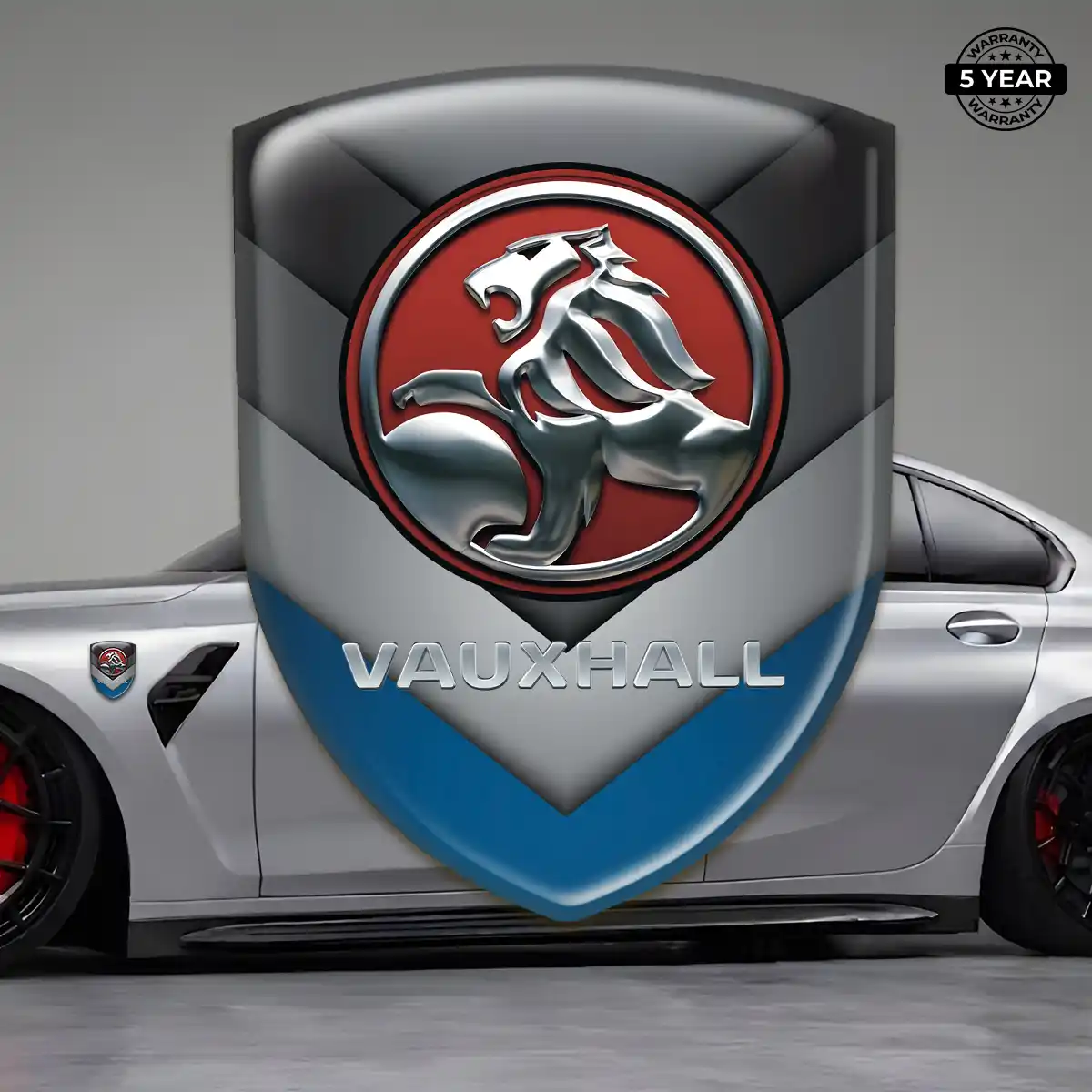 Vauxhall Polyurethane Domed Sticker Exclusive Series