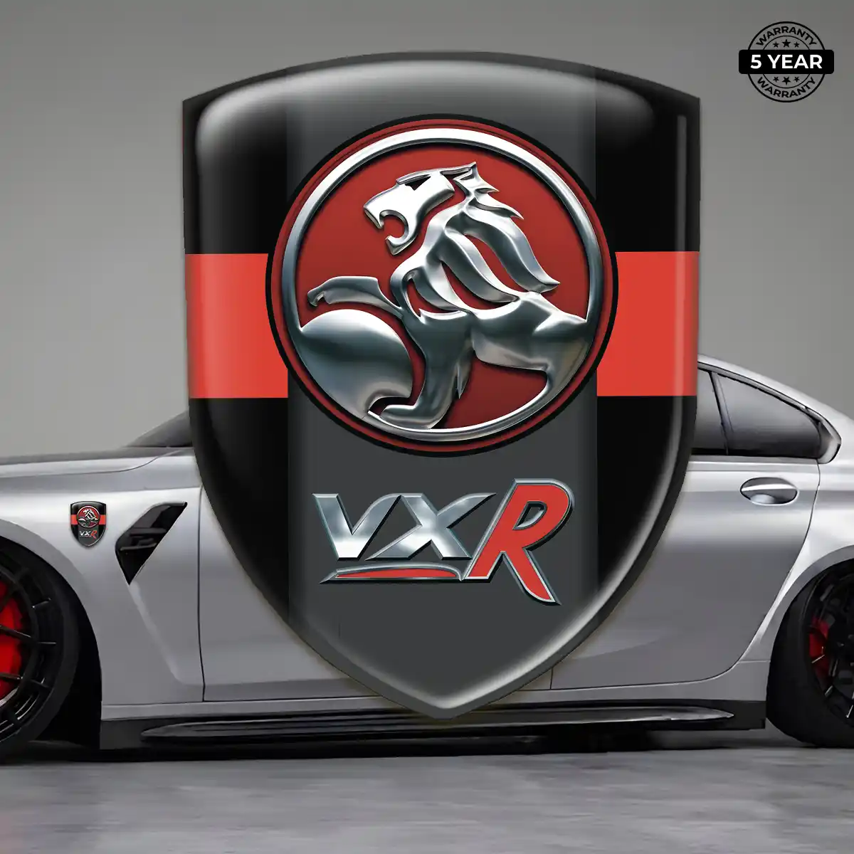 Vauxhall Polyurethane Domed Sticker Exterior Luxe