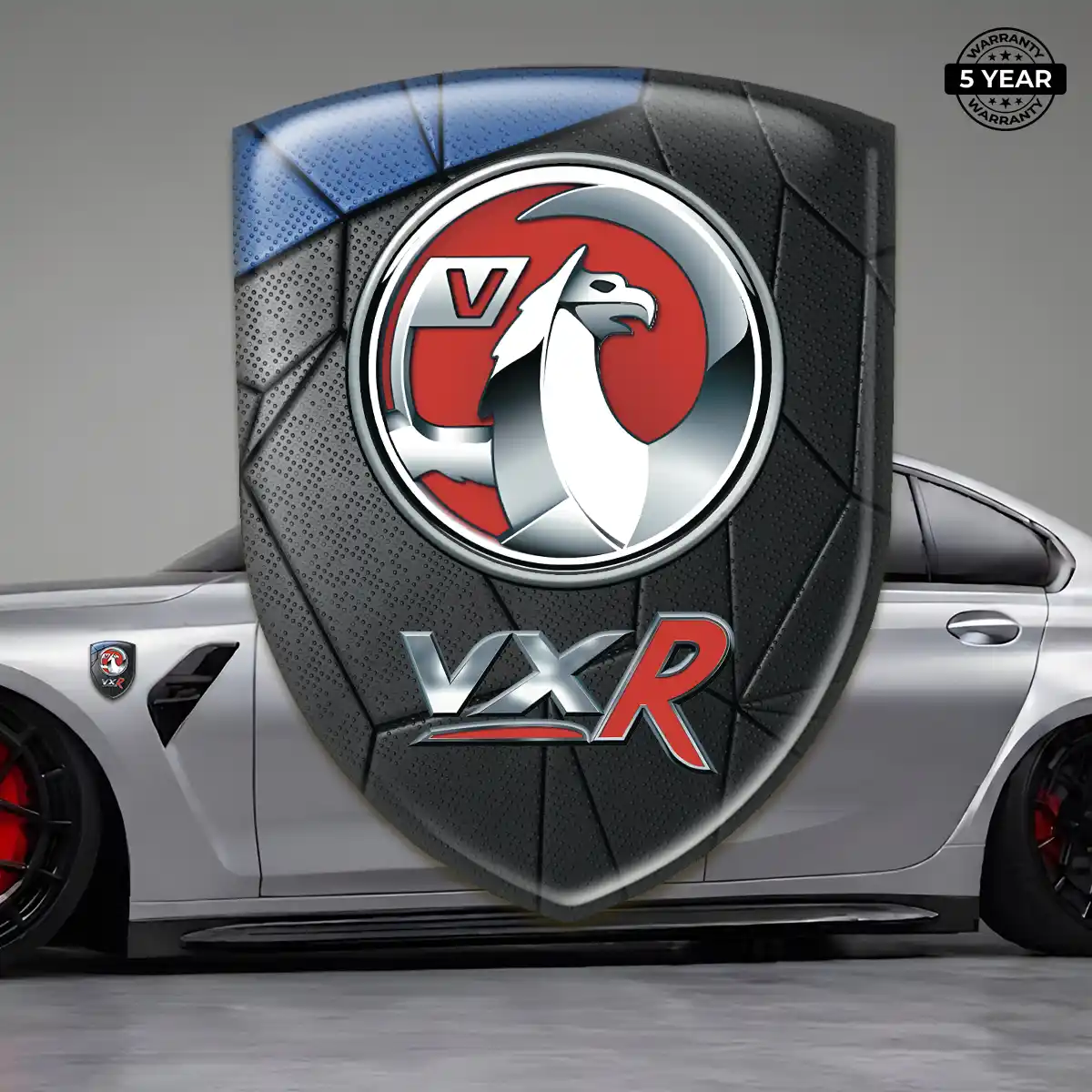 Vauxhall Polyurethane Domed Sticker Opulent Line