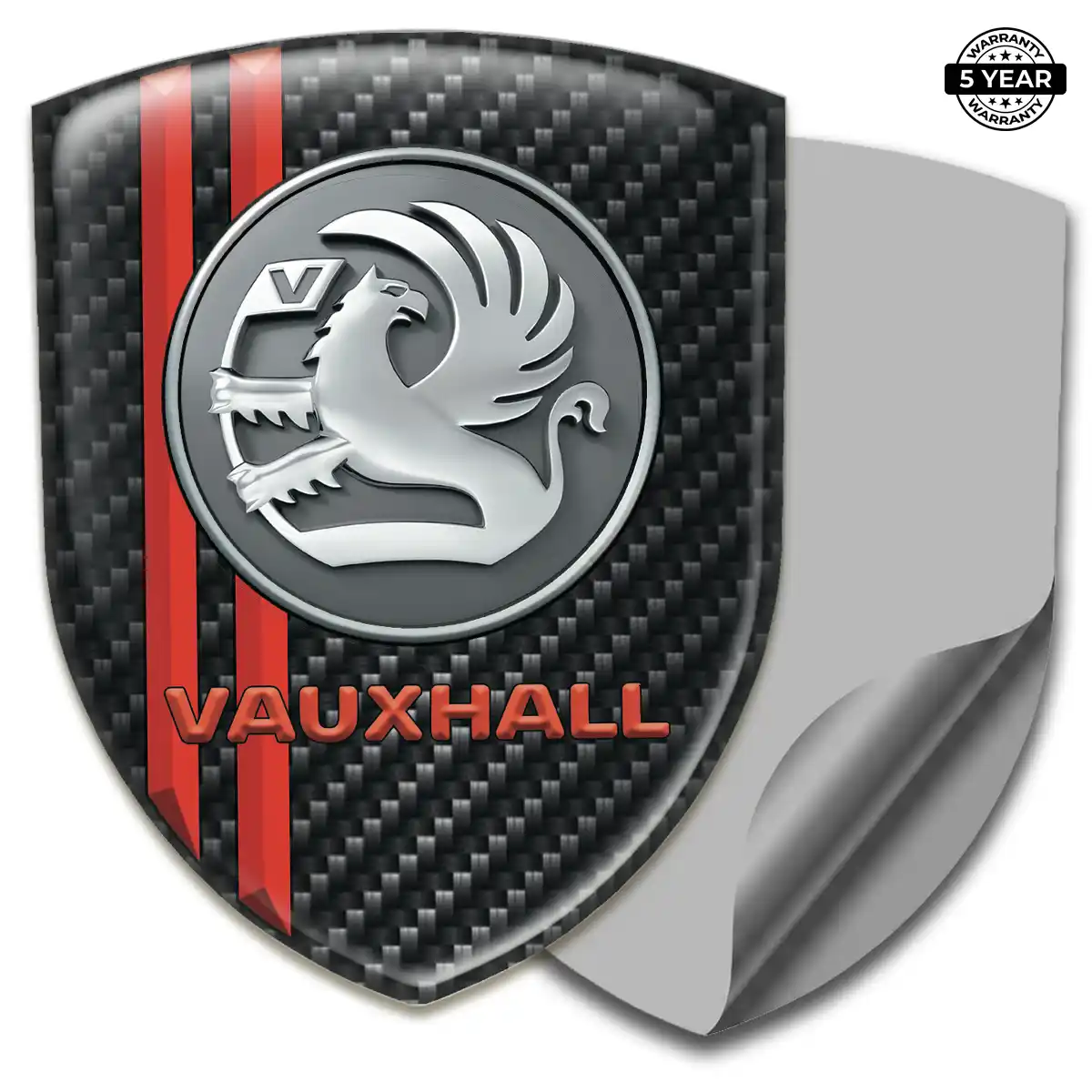 Vauxhall Polyurethane Domed Sticker Prestige Line