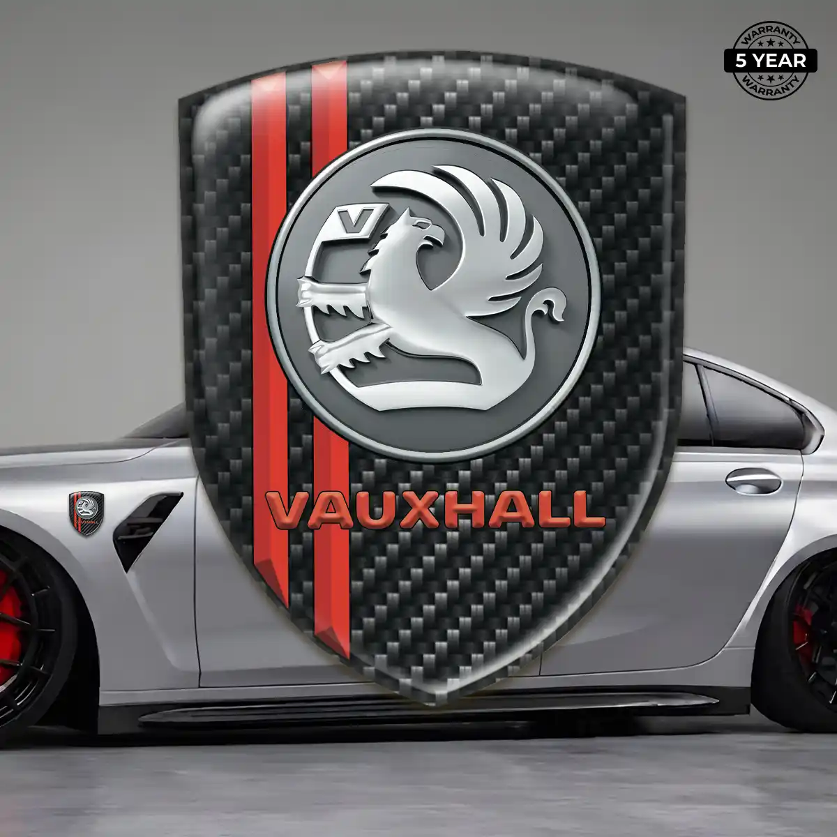Vauxhall Polyurethane Domed Sticker Prestige Line