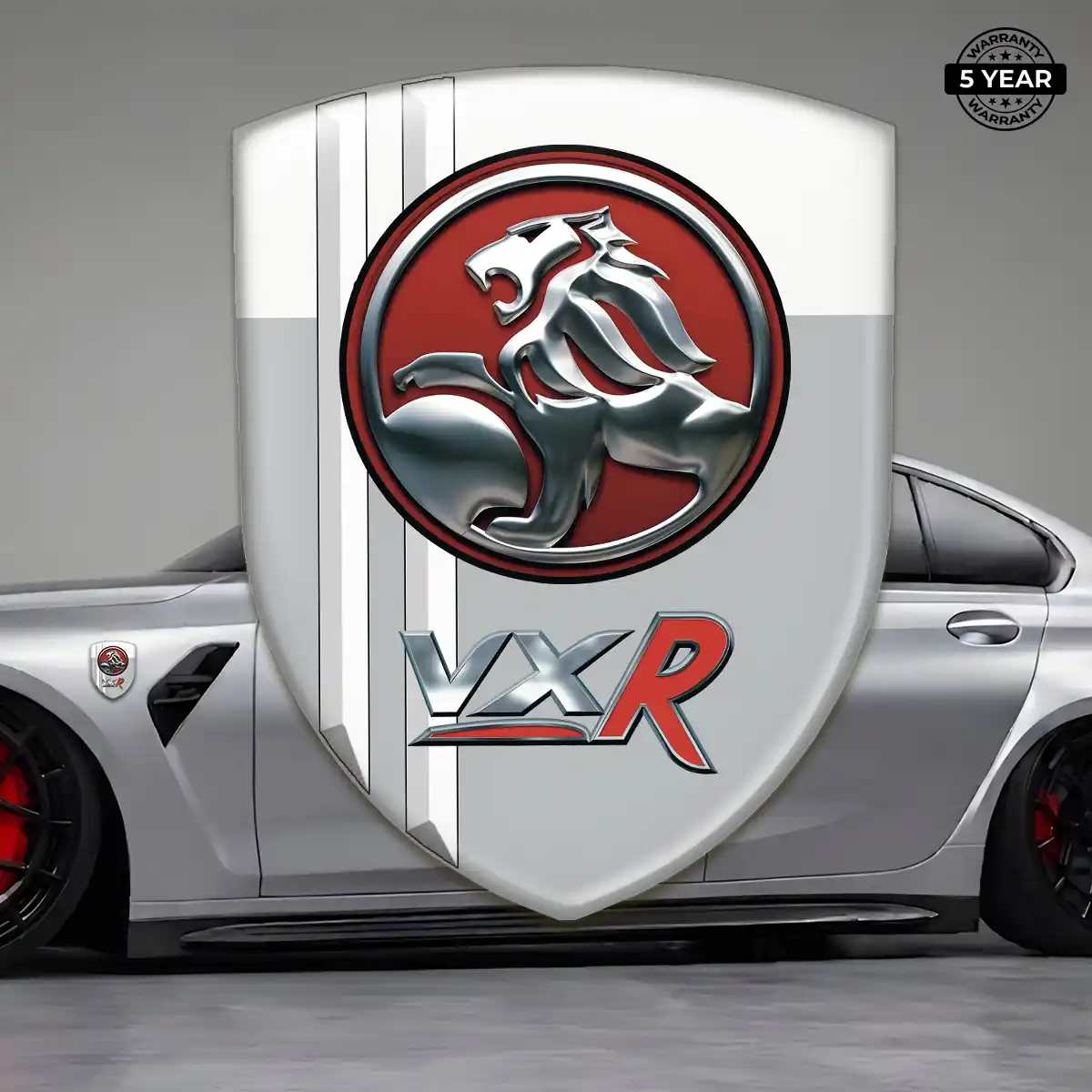 Vauxhall Polyurethane Domed Sticker Signature Grade