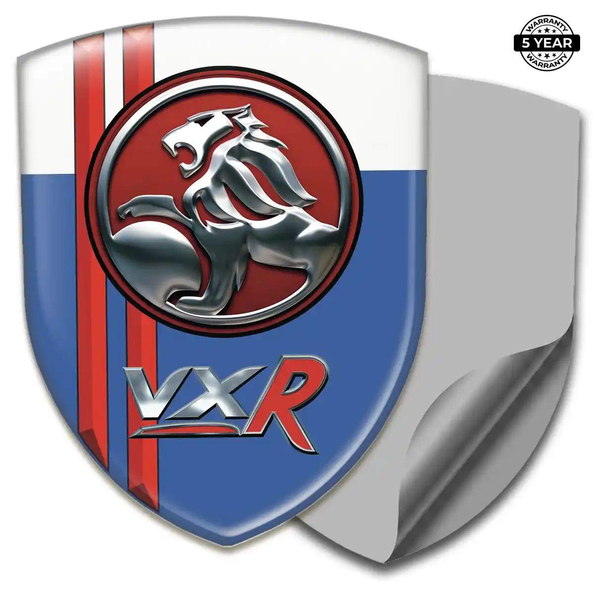 Vauxhall Polyurethane Domed Sticker Superior Craft