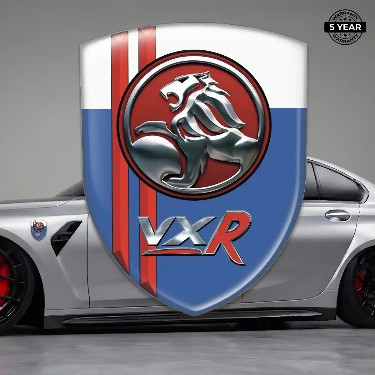 Vauxhall Polyurethane Domed Sticker Superior Craft