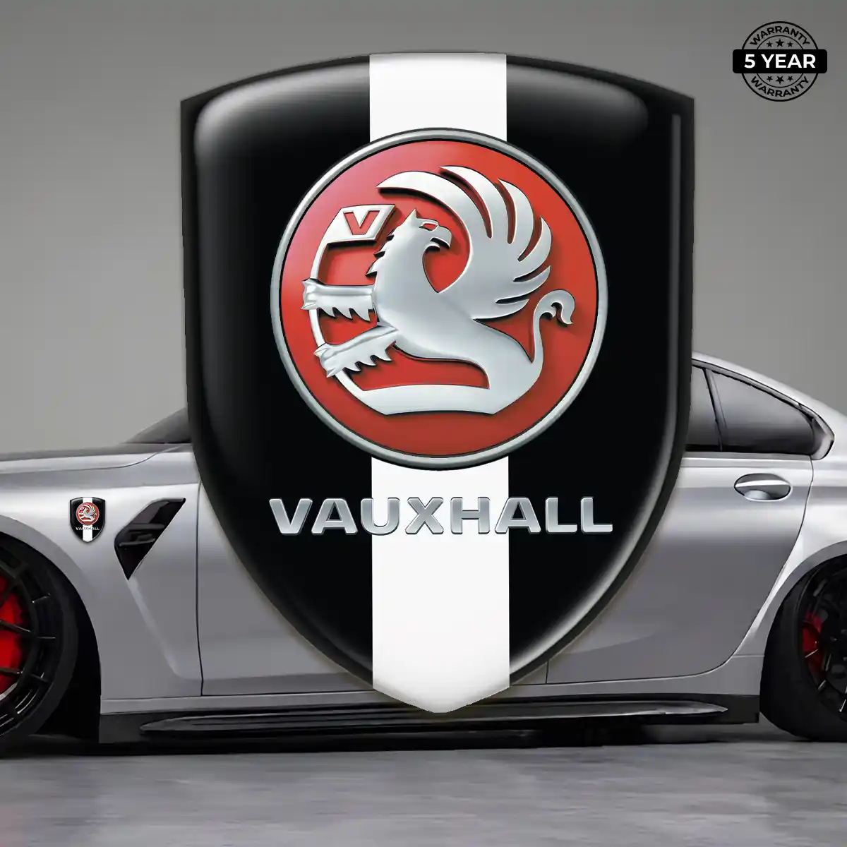 Vauxhall Resin Badge Sticker Deluxe Edition
