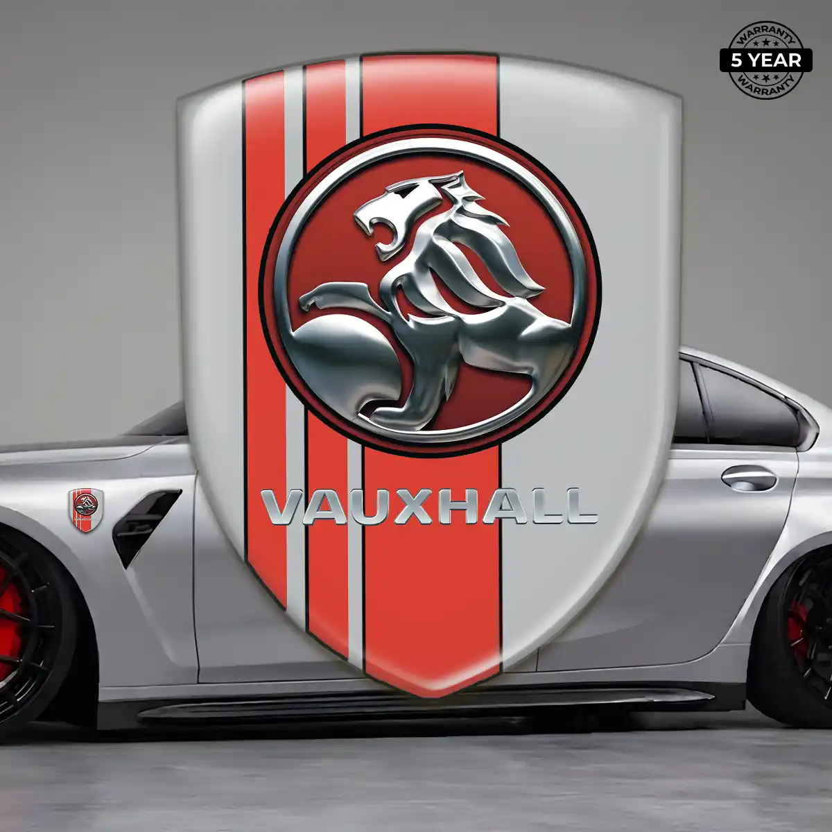 Vauxhall Resin Badge Sticker Interior Elegance