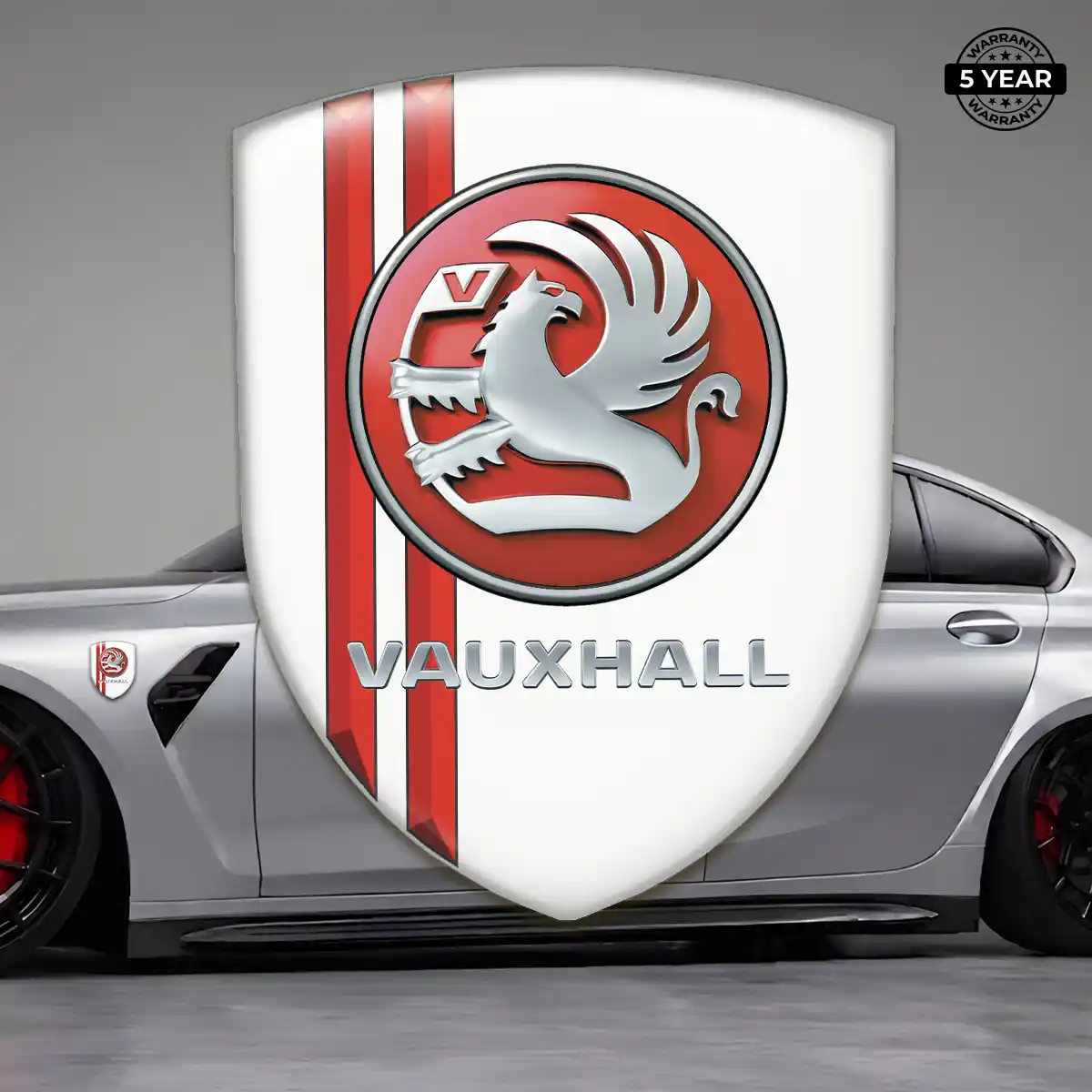 Vauxhall Resin Badge Sticker Noble Edition
