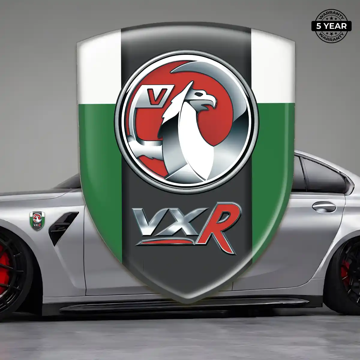 Vauxhall Resin Badge Sticker Premium Dome