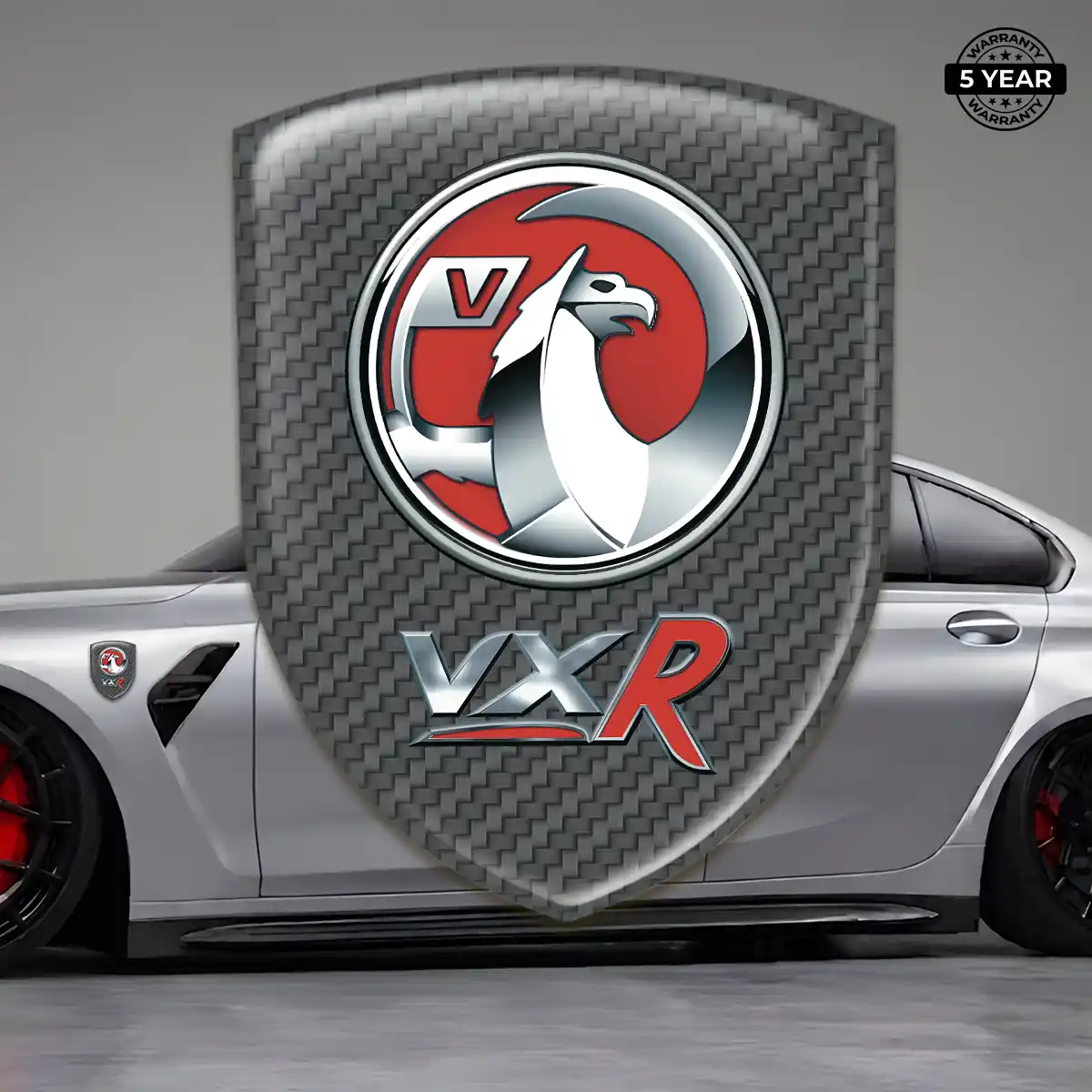 Vauxhall Resin Badge Sticker Signature Grade