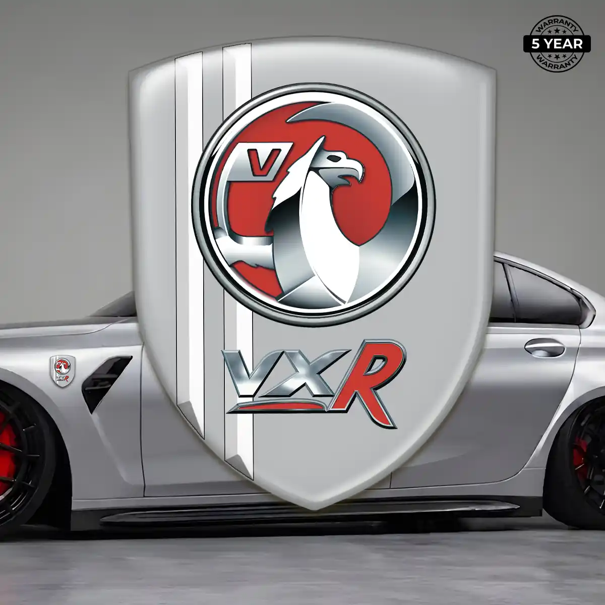 Vauxhall Resin Badge Sticker Sleek Style