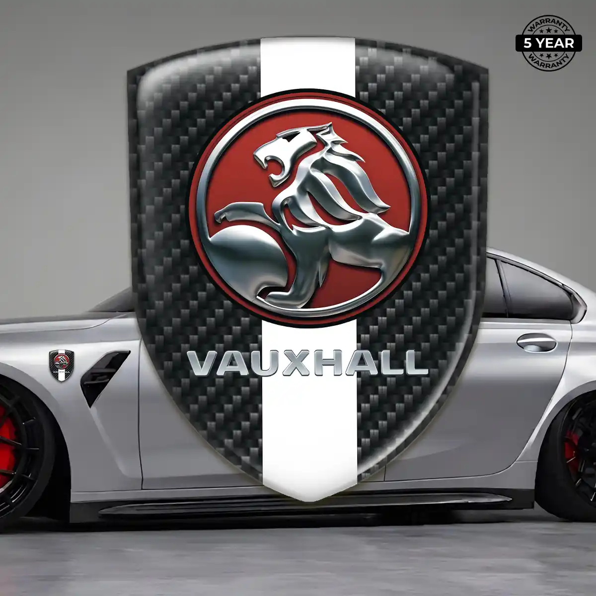 Vauxhall Resin Domed Sticker Noble Edition