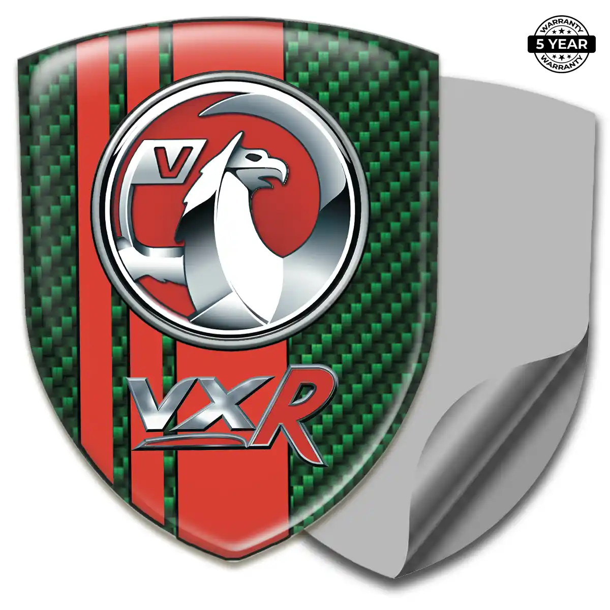 Vauxhall Resin Domed Sticker Outer Style